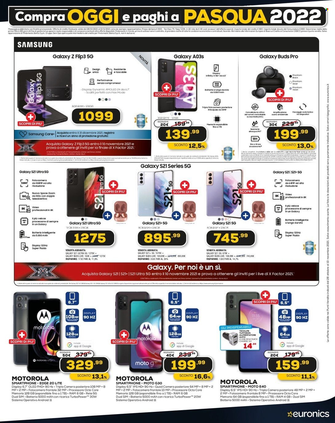 Volantino Euronics - 28/10/2021 - 10/11/2021. Pagina 11