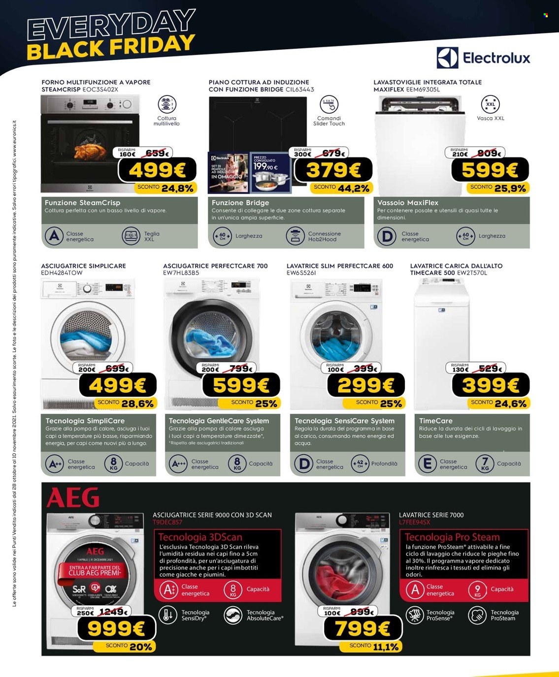 Volantino Euronics - 28/10/2021 - 10/11/2021. Pagina 24
