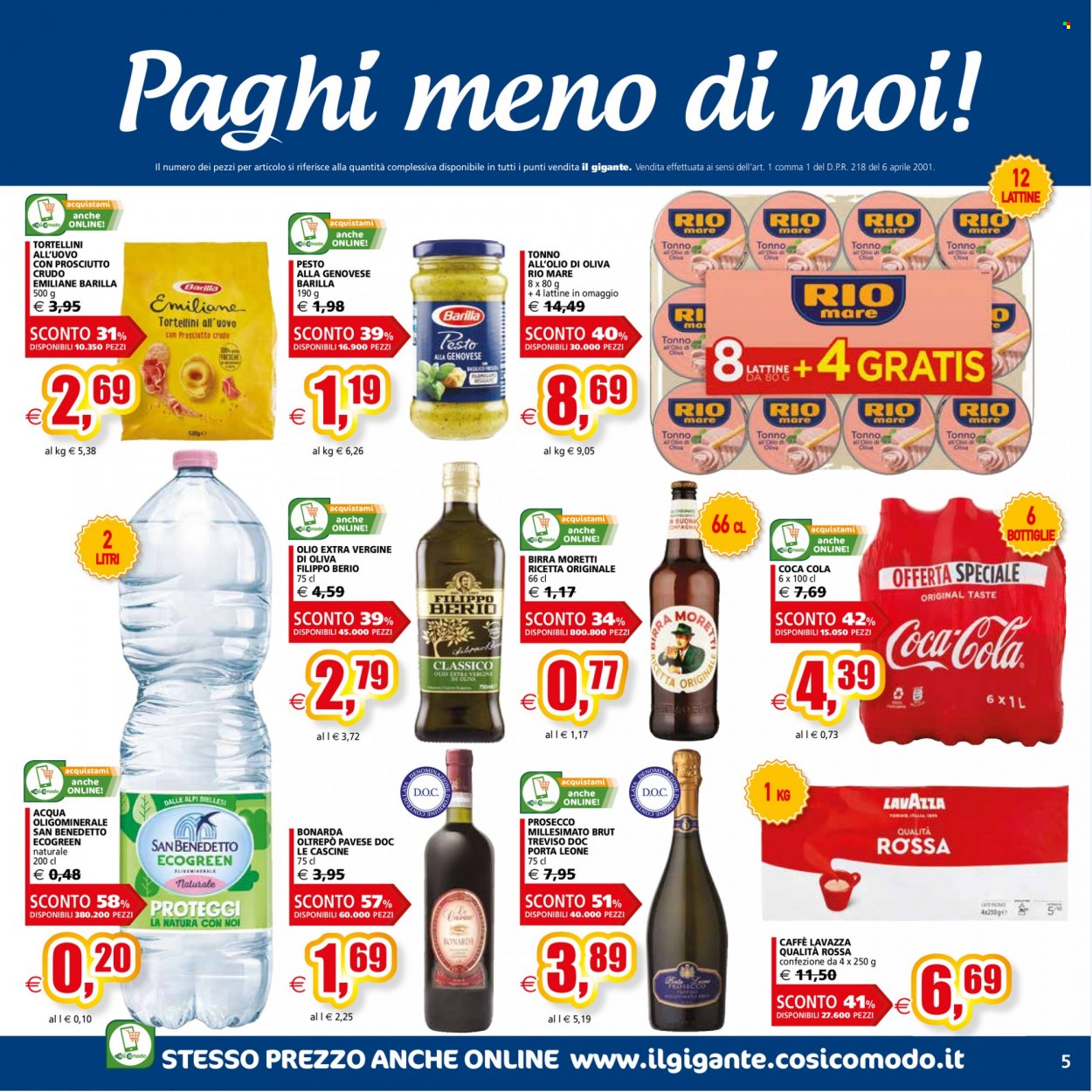 Volantino Il Gigante - 28/10/2021 - 6/11/2021. Pagina 5