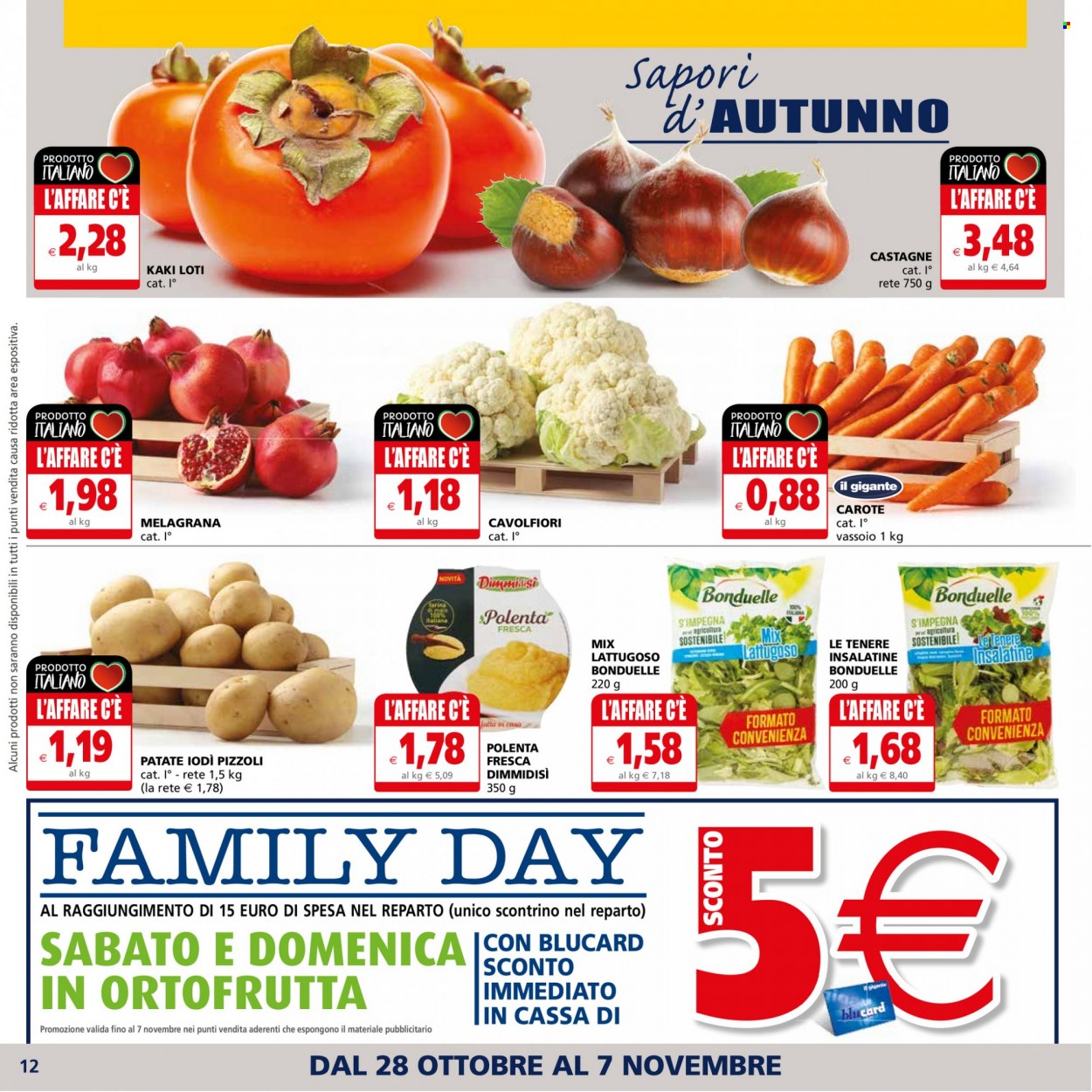 Volantino Il Gigante - 28/10/2021 - 6/11/2021. Pagina 12