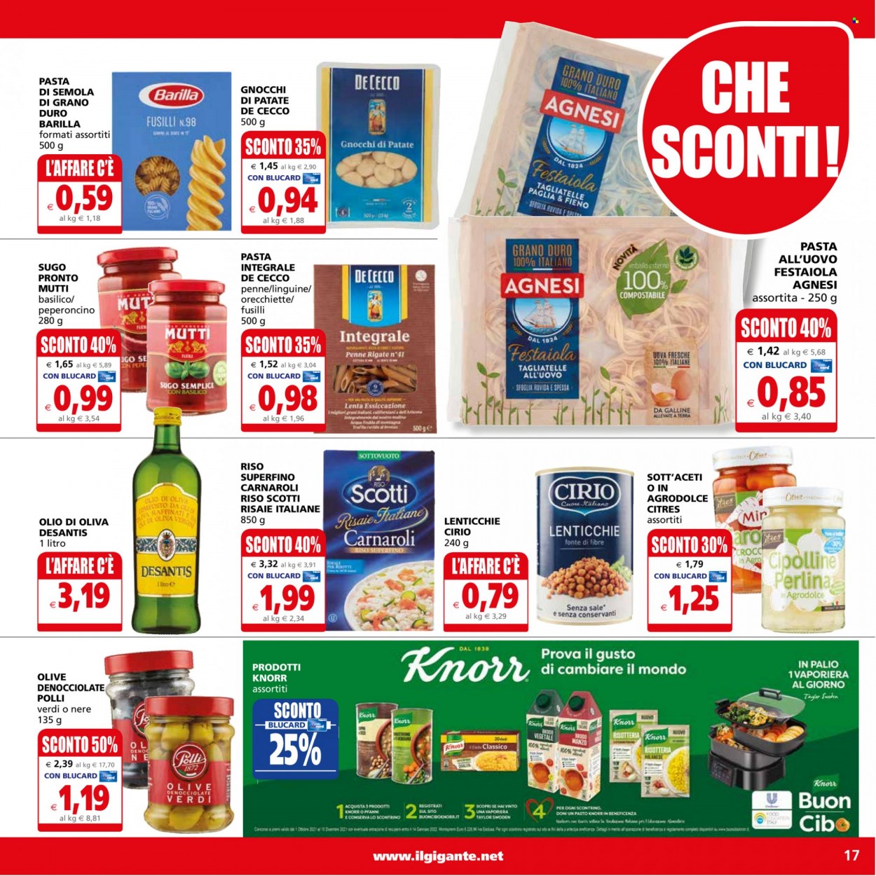 Volantino Il Gigante - 28/10/2021 - 6/11/2021. Pagina 17