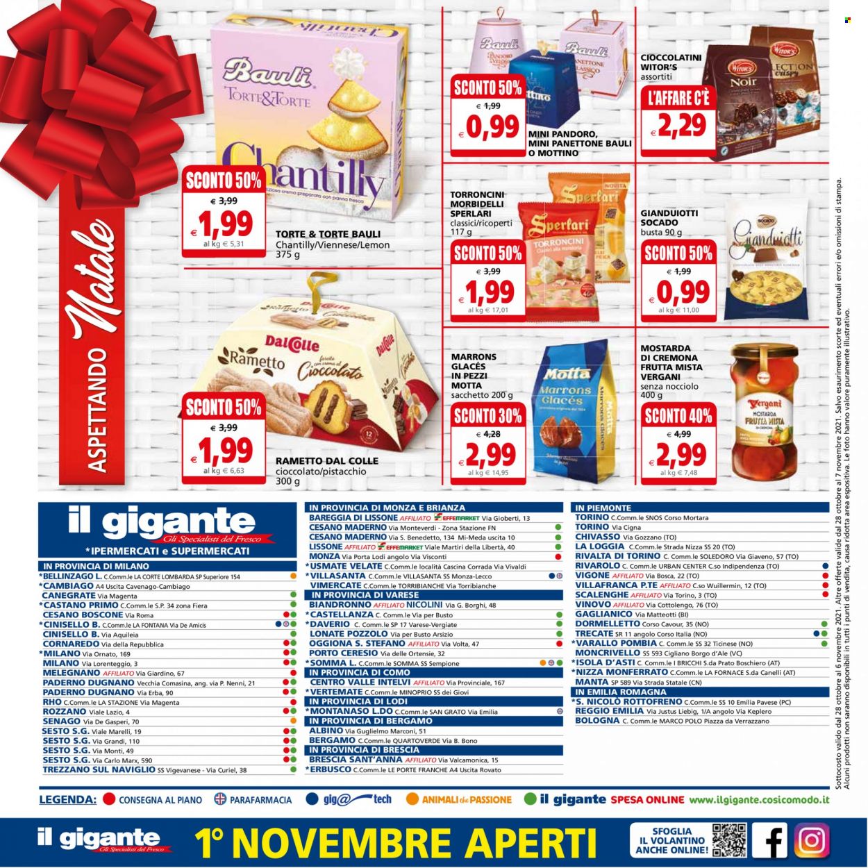Volantino Il Gigante - 28/10/2021 - 6/11/2021. Pagina 28