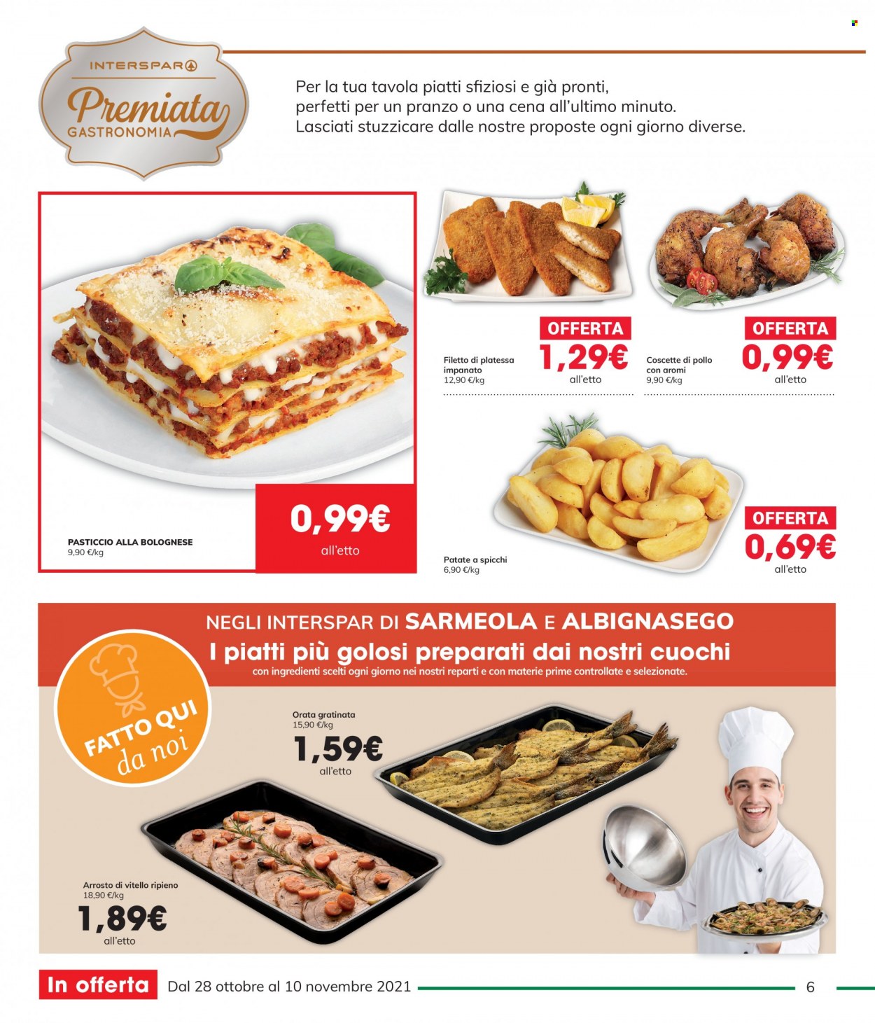Volantino Interspar - 28/10/2021 - 10/11/2021. Pagina 6