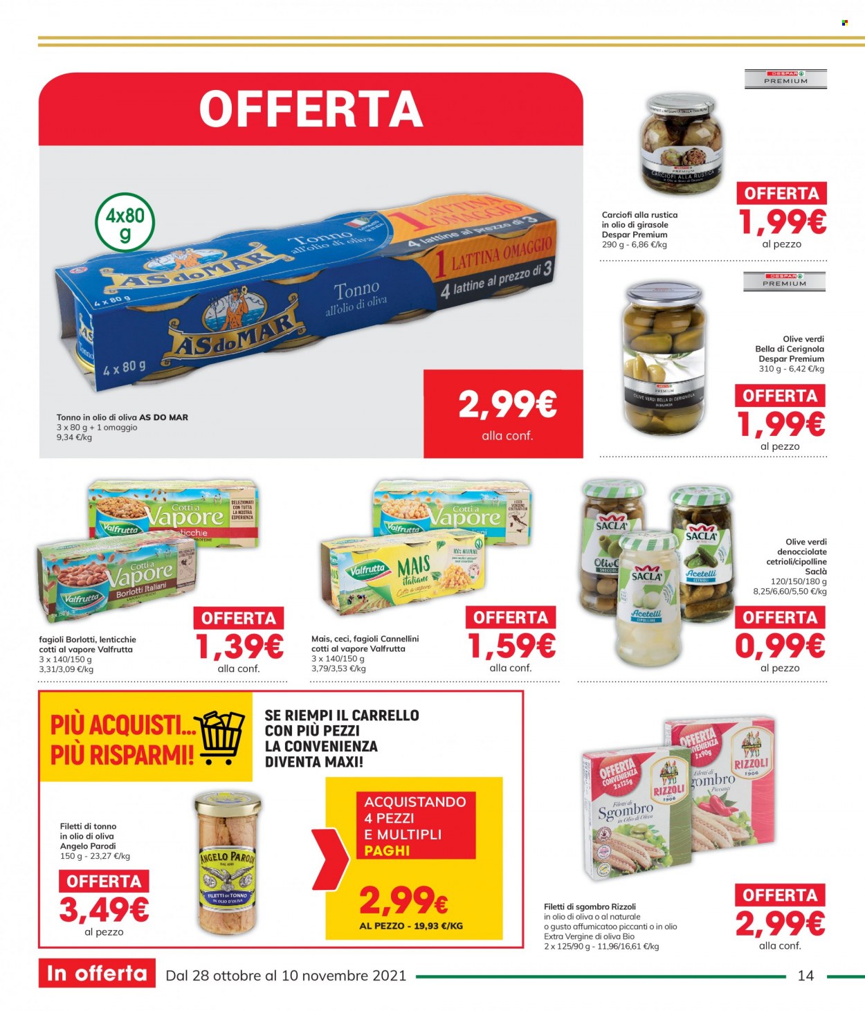 Volantino Interspar - 28/10/2021 - 10/11/2021. Pagina 14