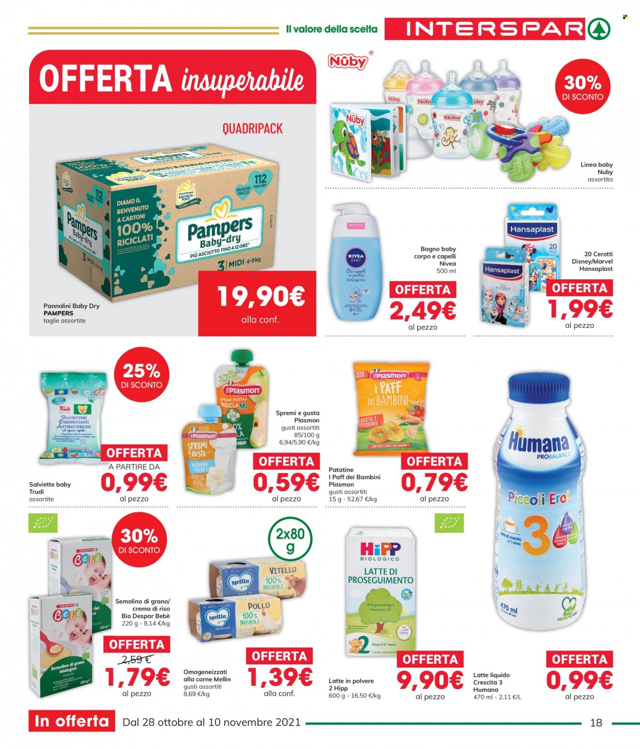Volantino Interspar - 28/10/2021 - 10/11/2021. Pagina 18