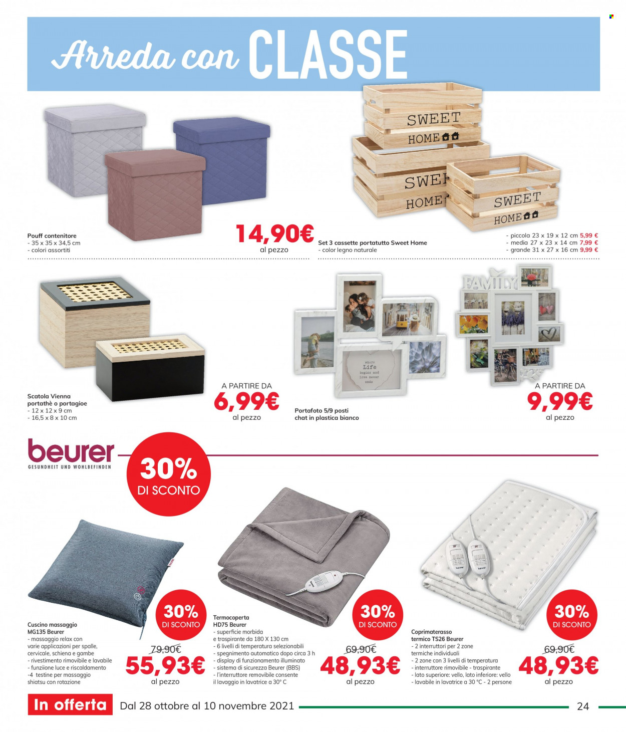 Volantino Interspar - 28/10/2021 - 10/11/2021. Pagina 24
