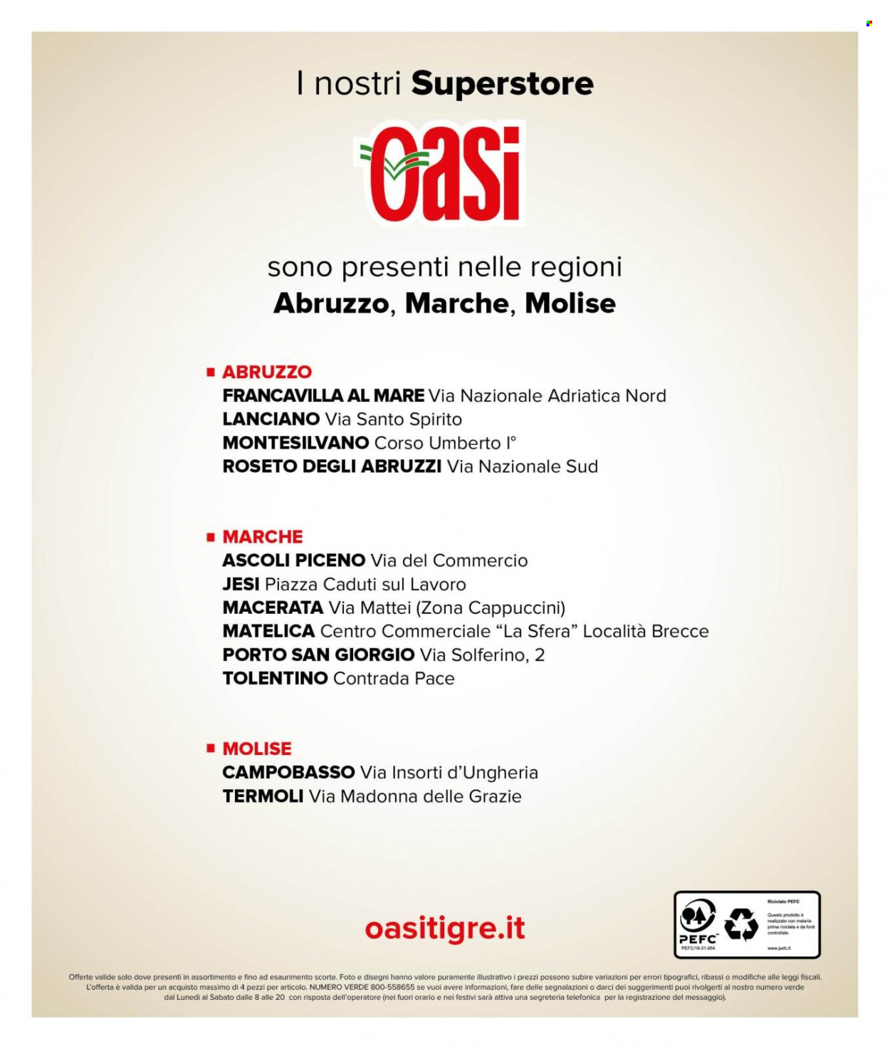 Volantino Oasi - 28/10/2021 - 10/11/2021. Pagina 32