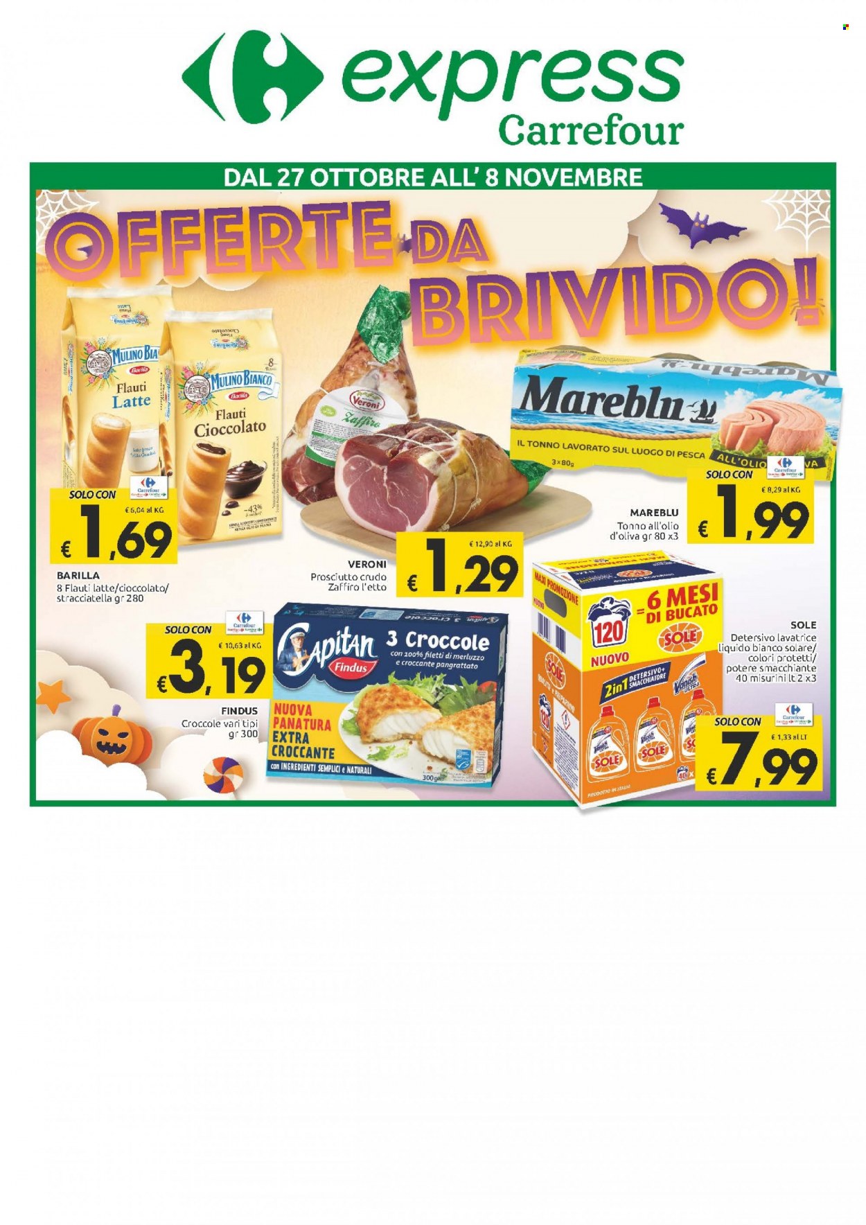 Leták Carrefour - 27.10.2021 - 8.11.2021. Strana 1