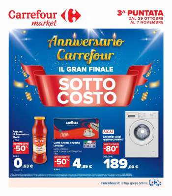 Volantino Carrefour - 29/10/2021 - 7/11/2021.