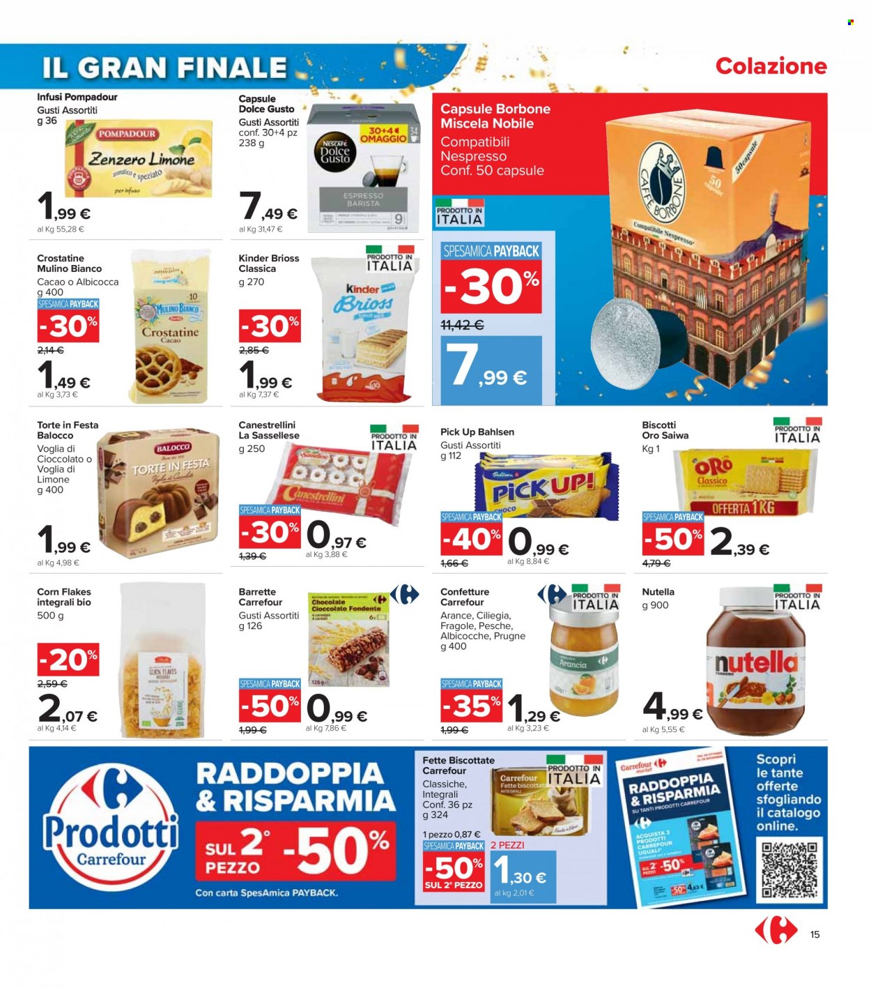 Volantino Carrefour - 29/10/2021 - 7/11/2021. Pagina 15