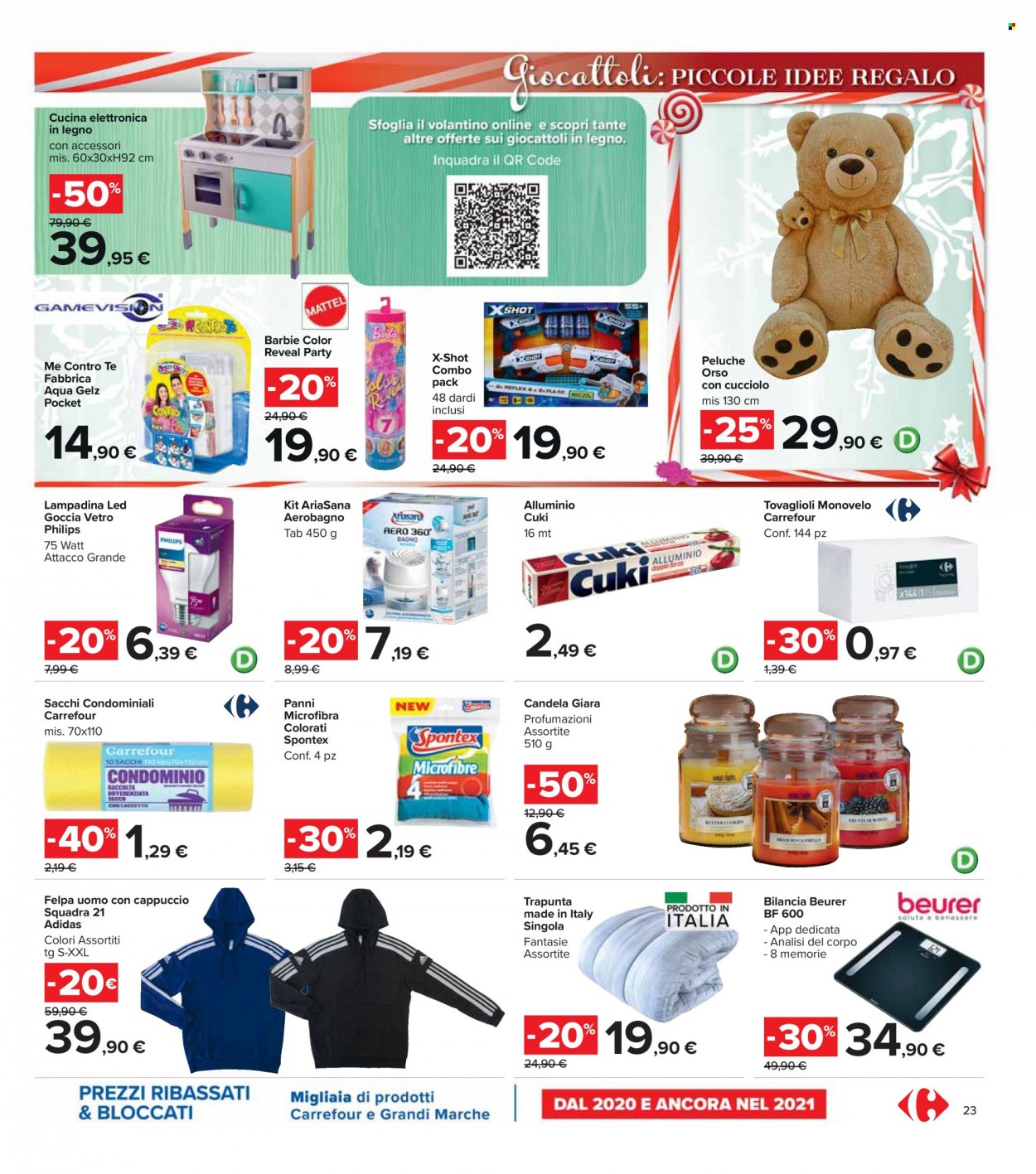 Volantino Carrefour - 29/10/2021 - 7/11/2021. Pagina 23