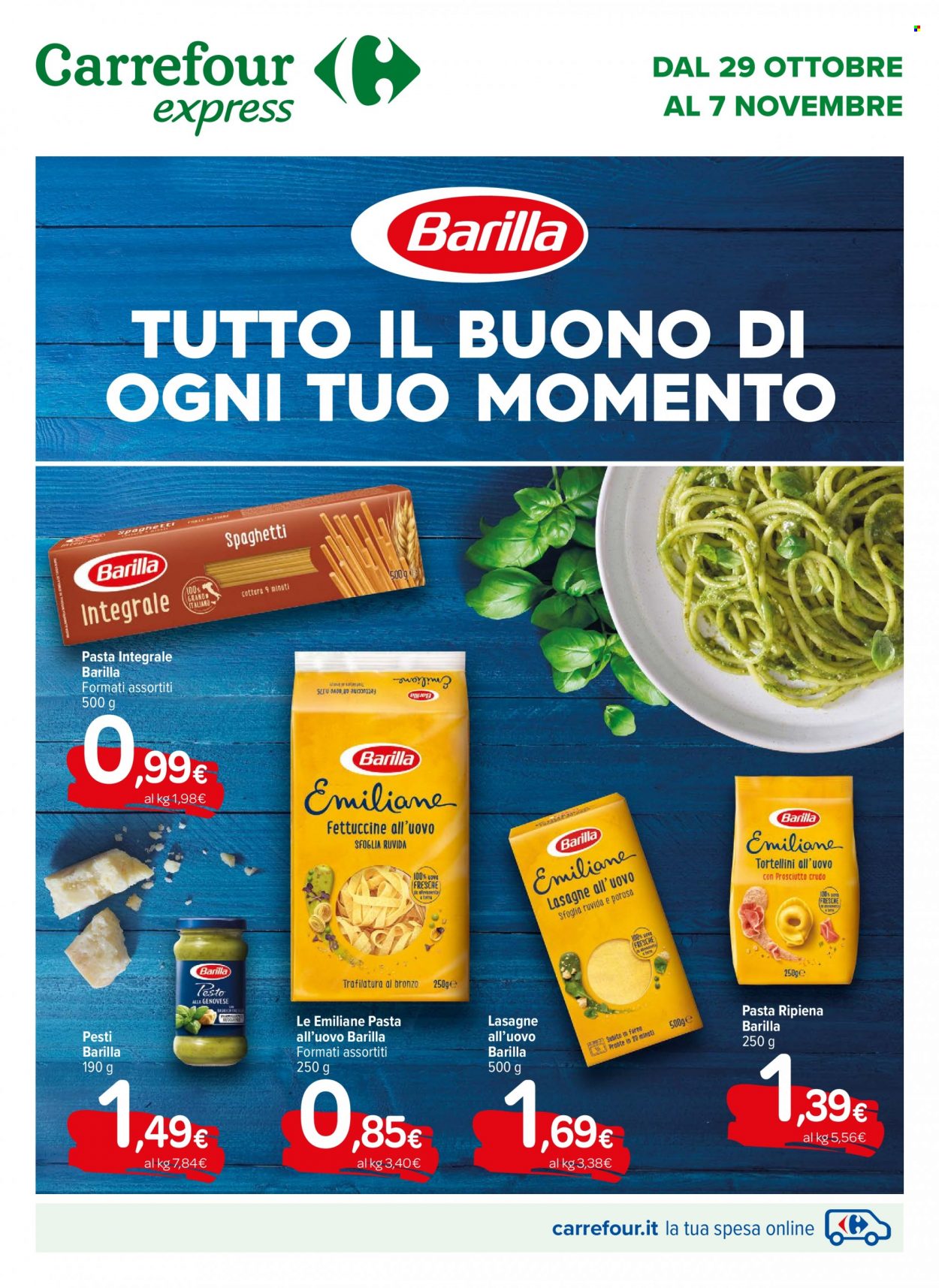 Volantino Carrefour - 29/10/2021 - 7/11/2021. Pagina 1