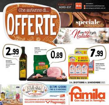 Volantino Famila - 28/10/2021 - 10/11/2021.
