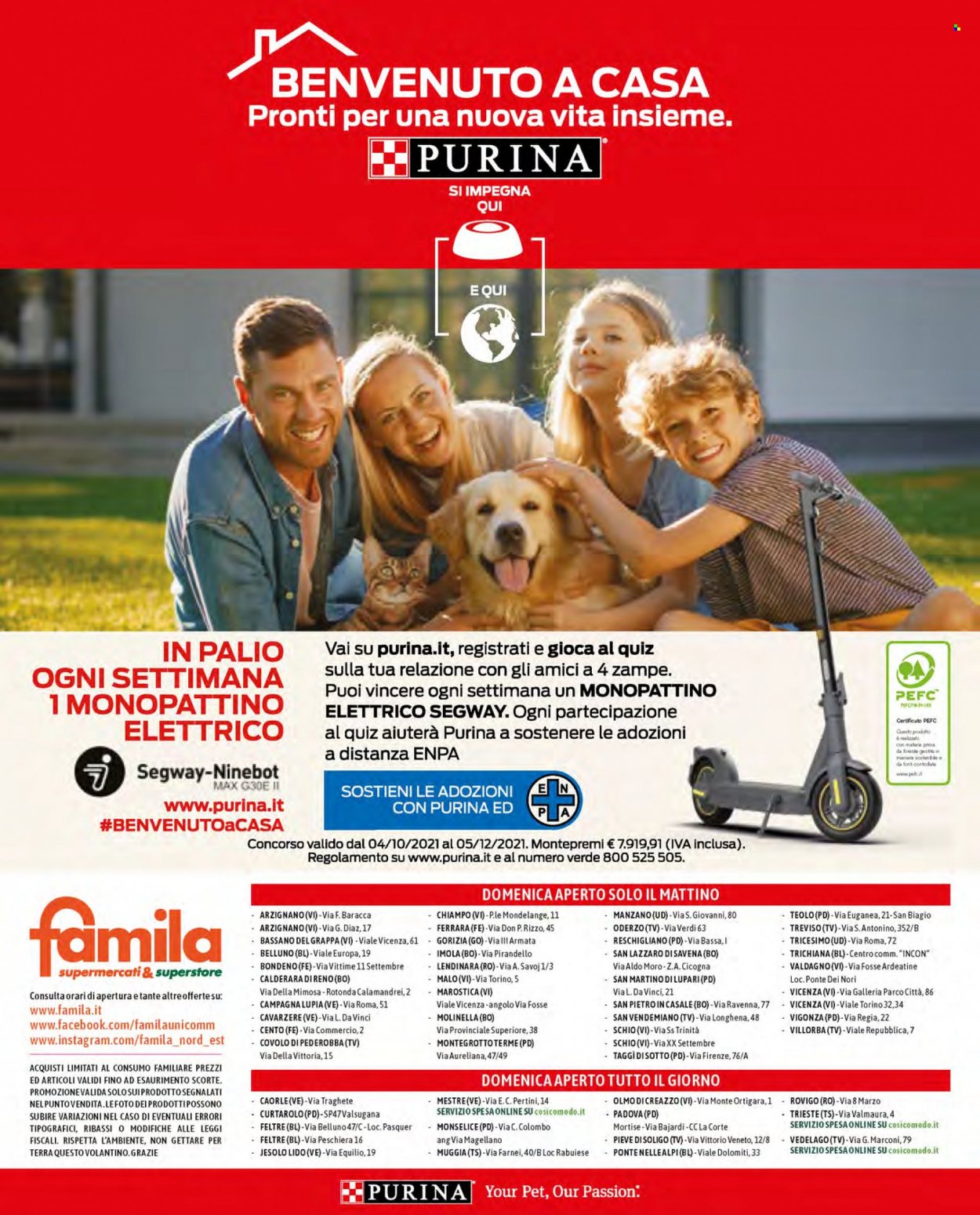 Volantino Famila - 28/10/2021 - 24/11/2021. Pagina 16