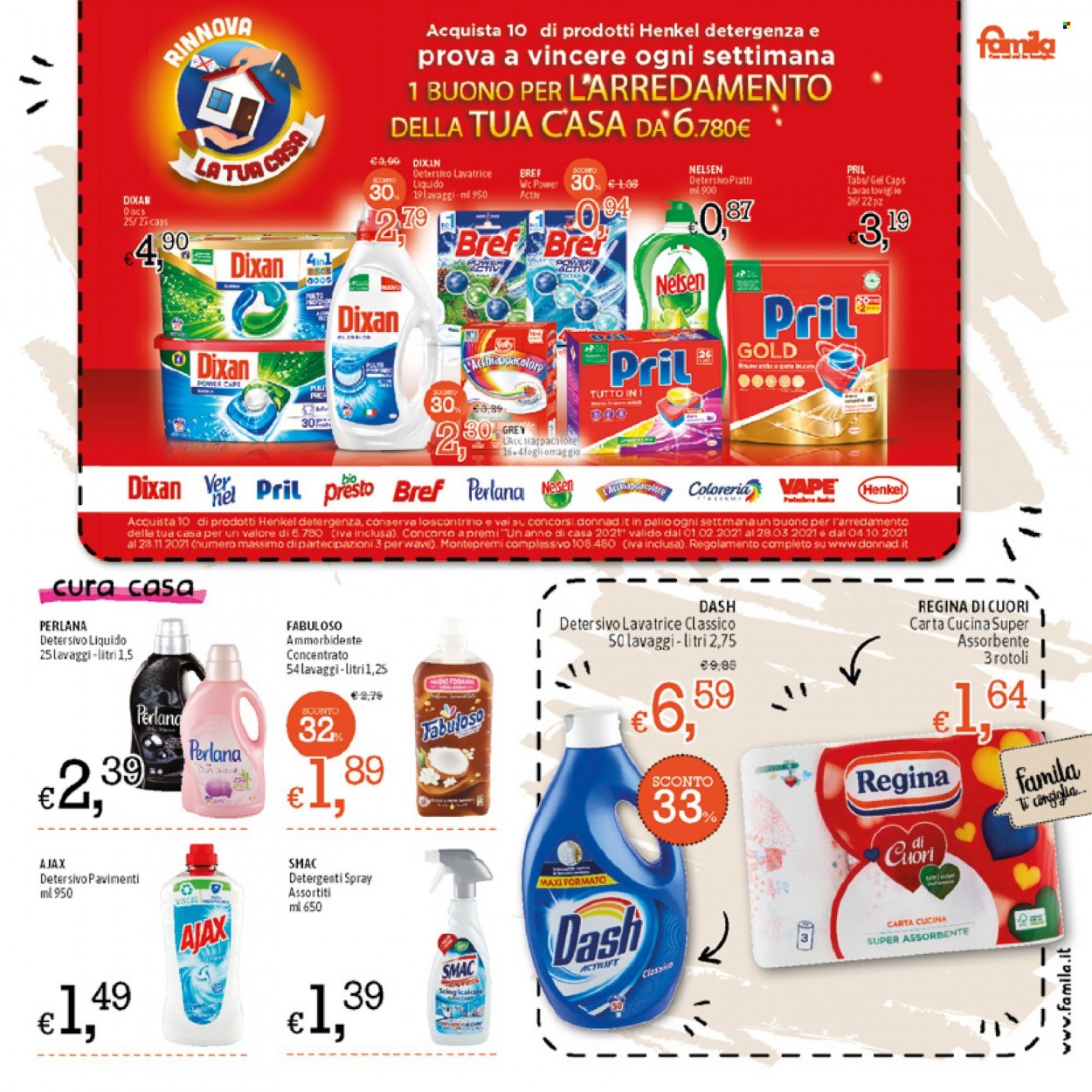 Volantino Famila - 28/10/2021 - 10/11/2021. Pagina 23