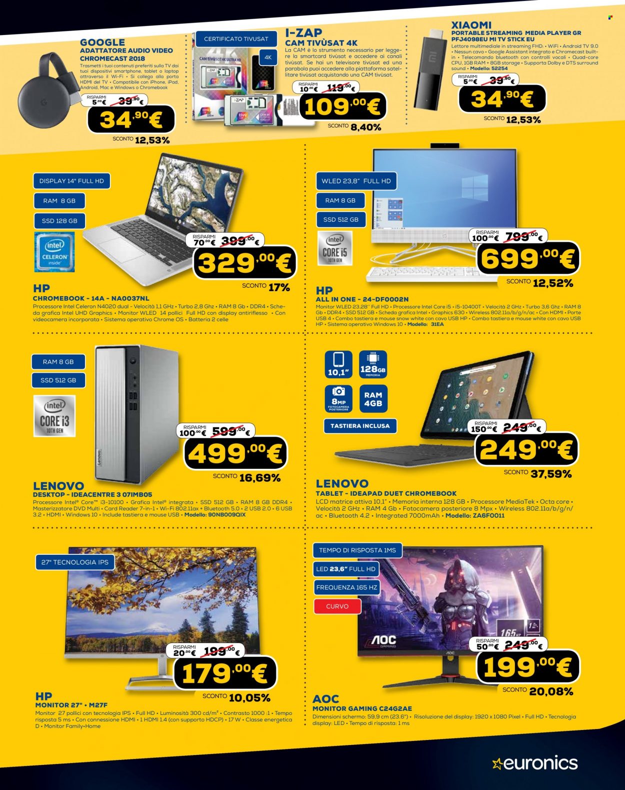 Volantino Euronics - 28/10/2021 - 10/11/2021. Pagina 3