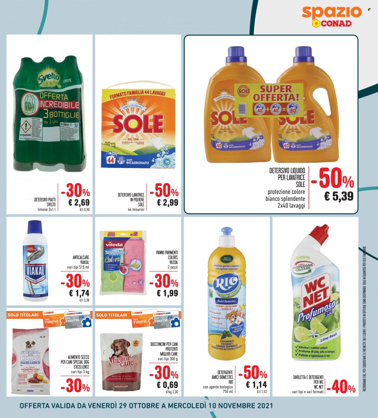 Volantino Conad - 29/10/2021 - 10/11/2021. Pagina 9