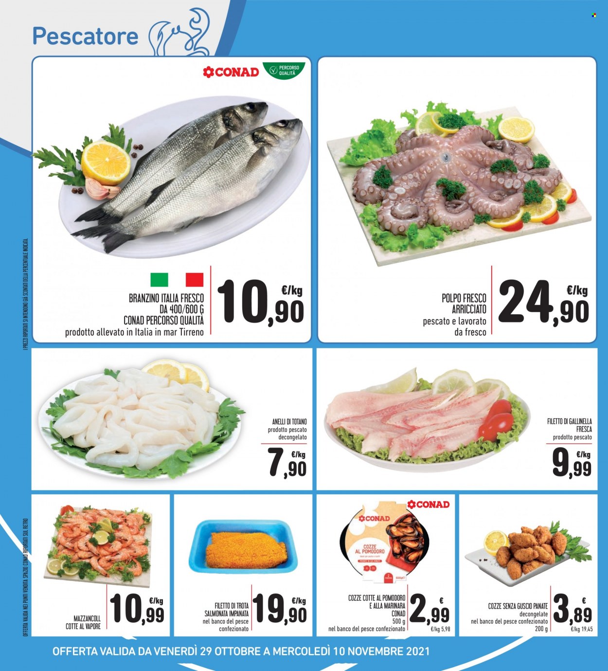 Volantino Conad - 29/10/2021 - 10/11/2021. Pagina 24