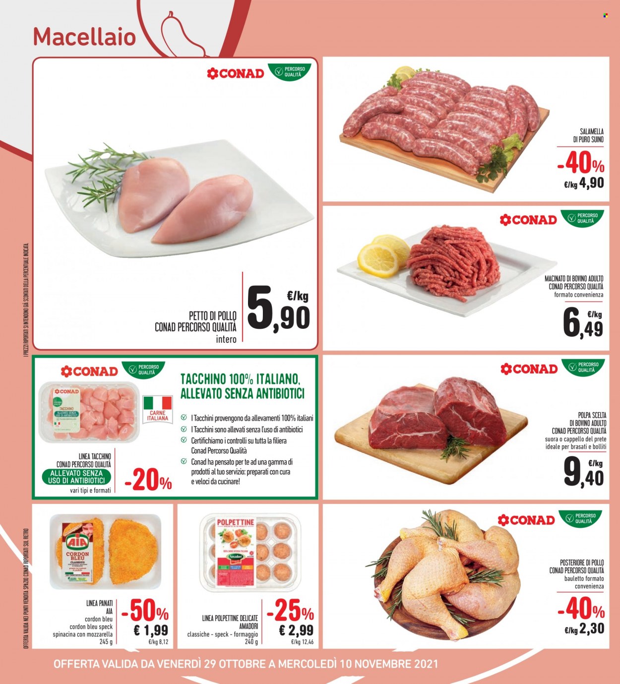 Volantino Conad - 29/10/2021 - 10/11/2021. Pagina 28