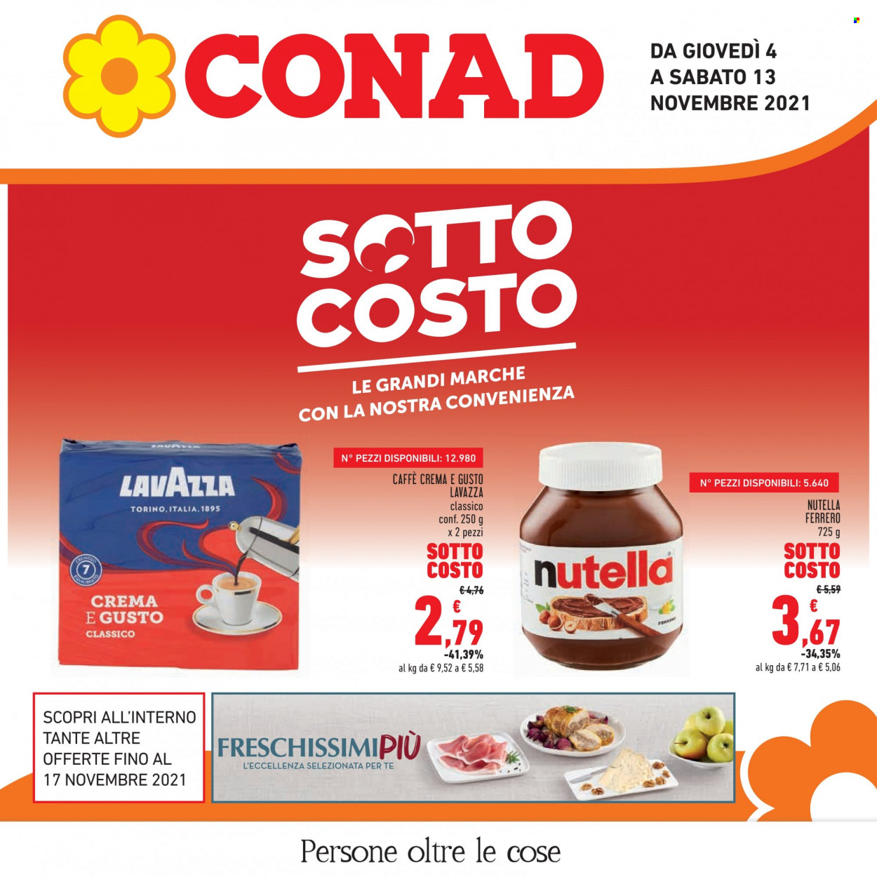 Volantino Conad - 4/11/2021 - 13/11/2021. Pagina 1