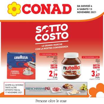 Volantino Conad - 4/11/2021 - 13/11/2021.