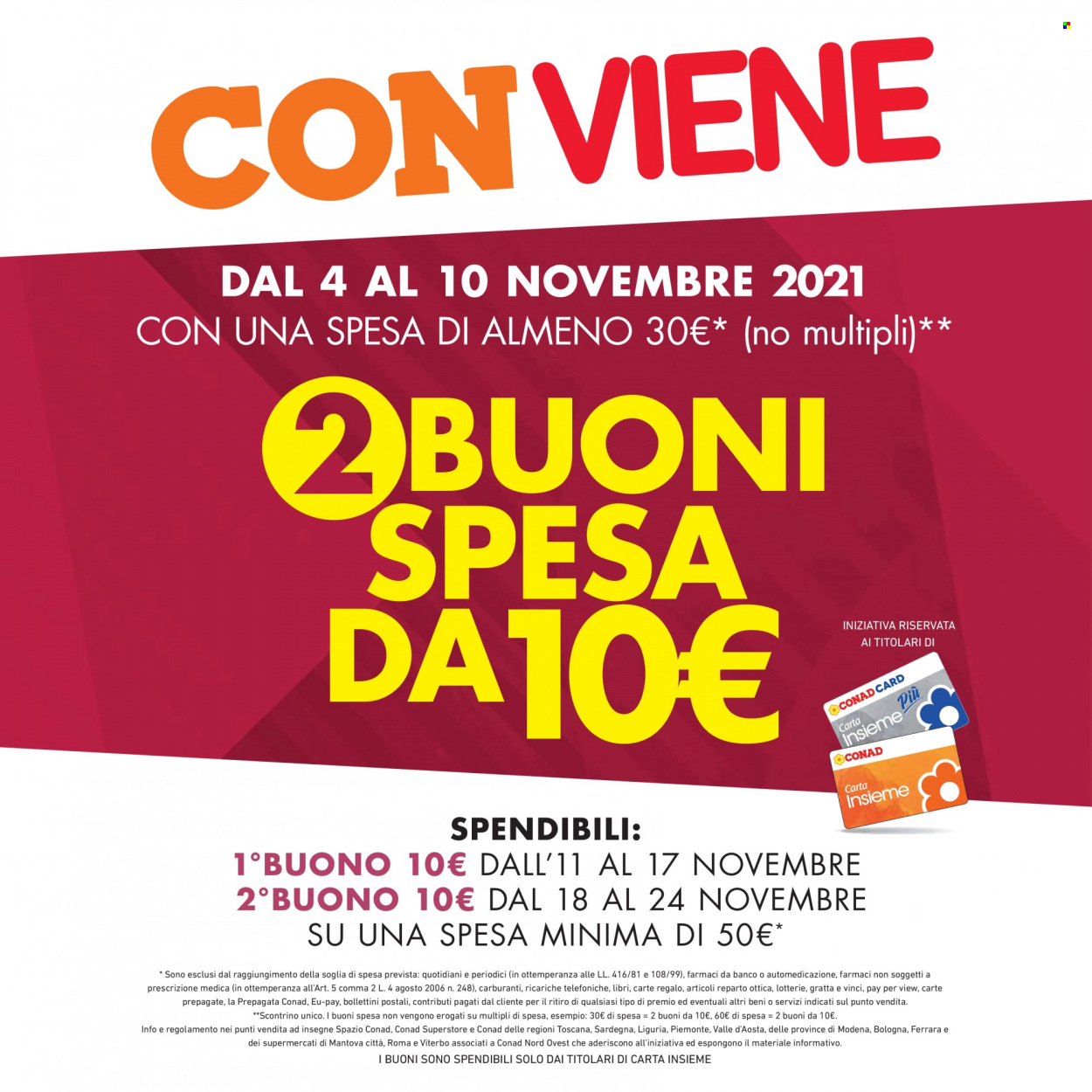 Volantino Conad - 4/11/2021 - 13/11/2021. Pagina 7