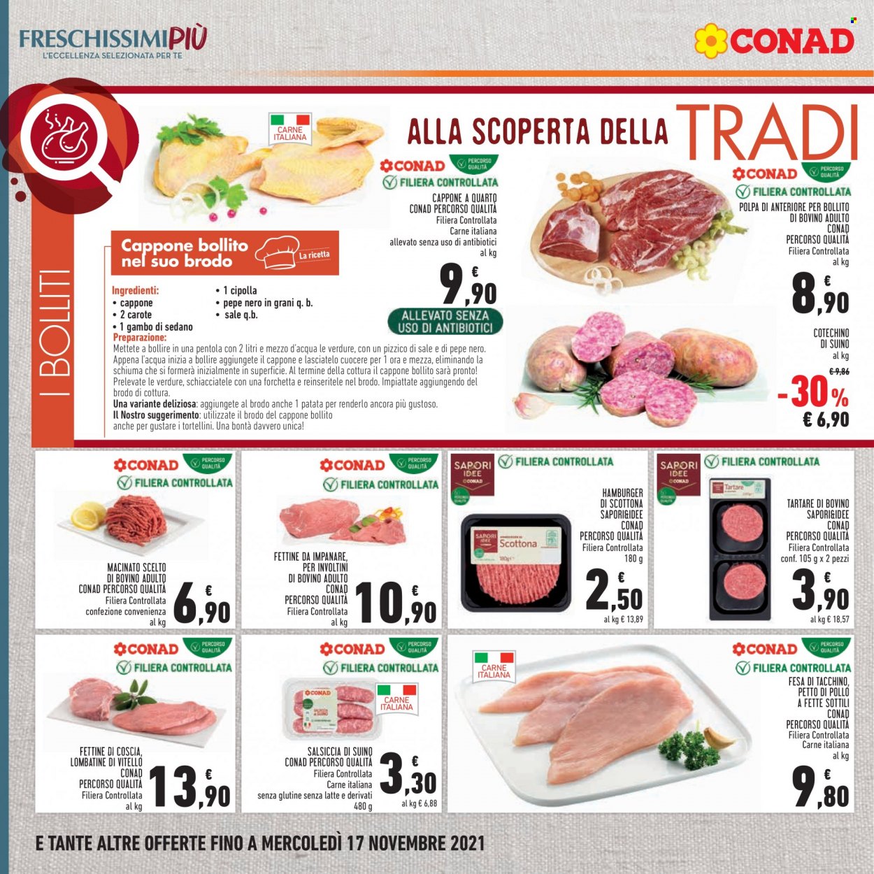 Volantino Conad - 4/11/2021 - 13/11/2021. Pagina 10