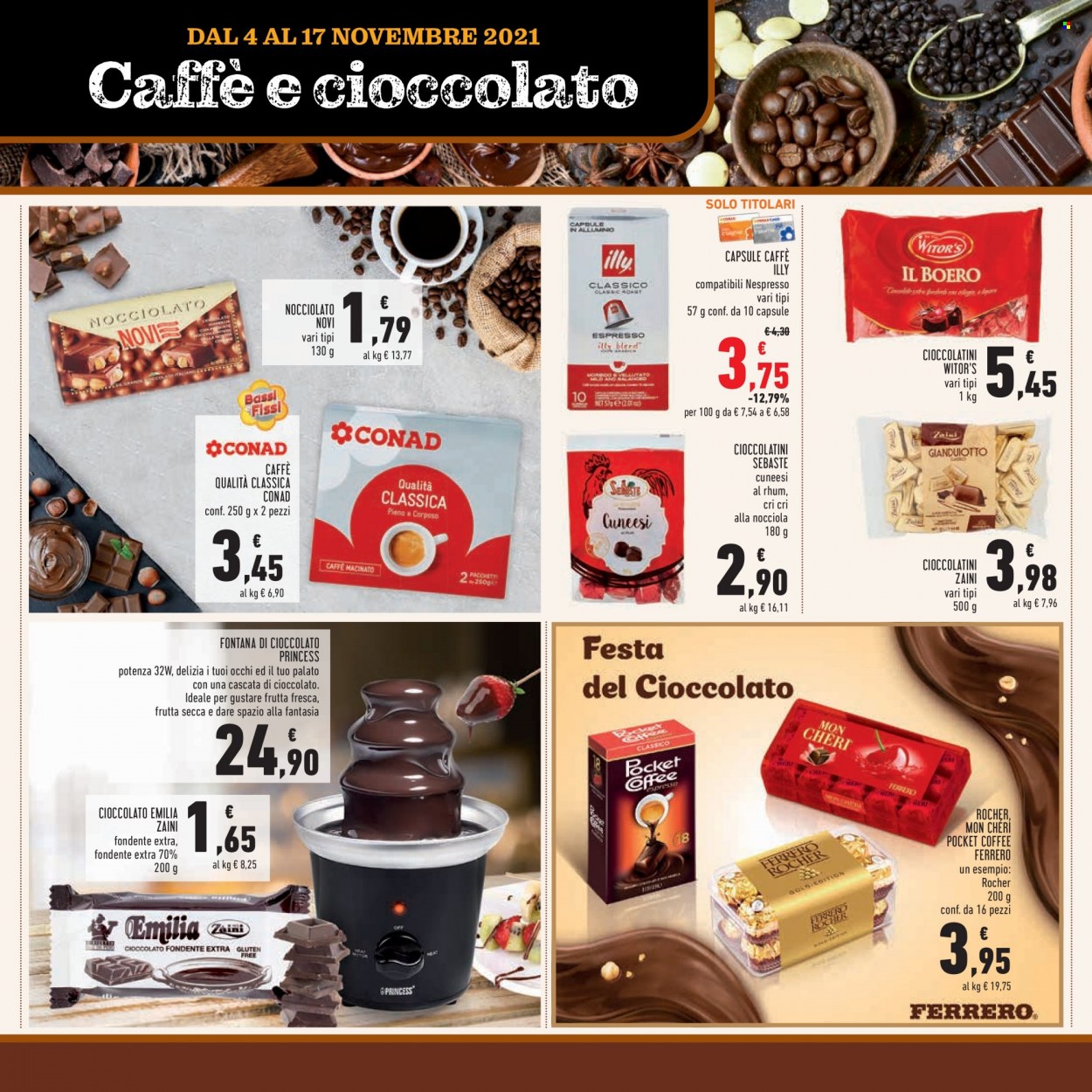Volantino Conad - 4/11/2021 - 13/11/2021. Pagina 22