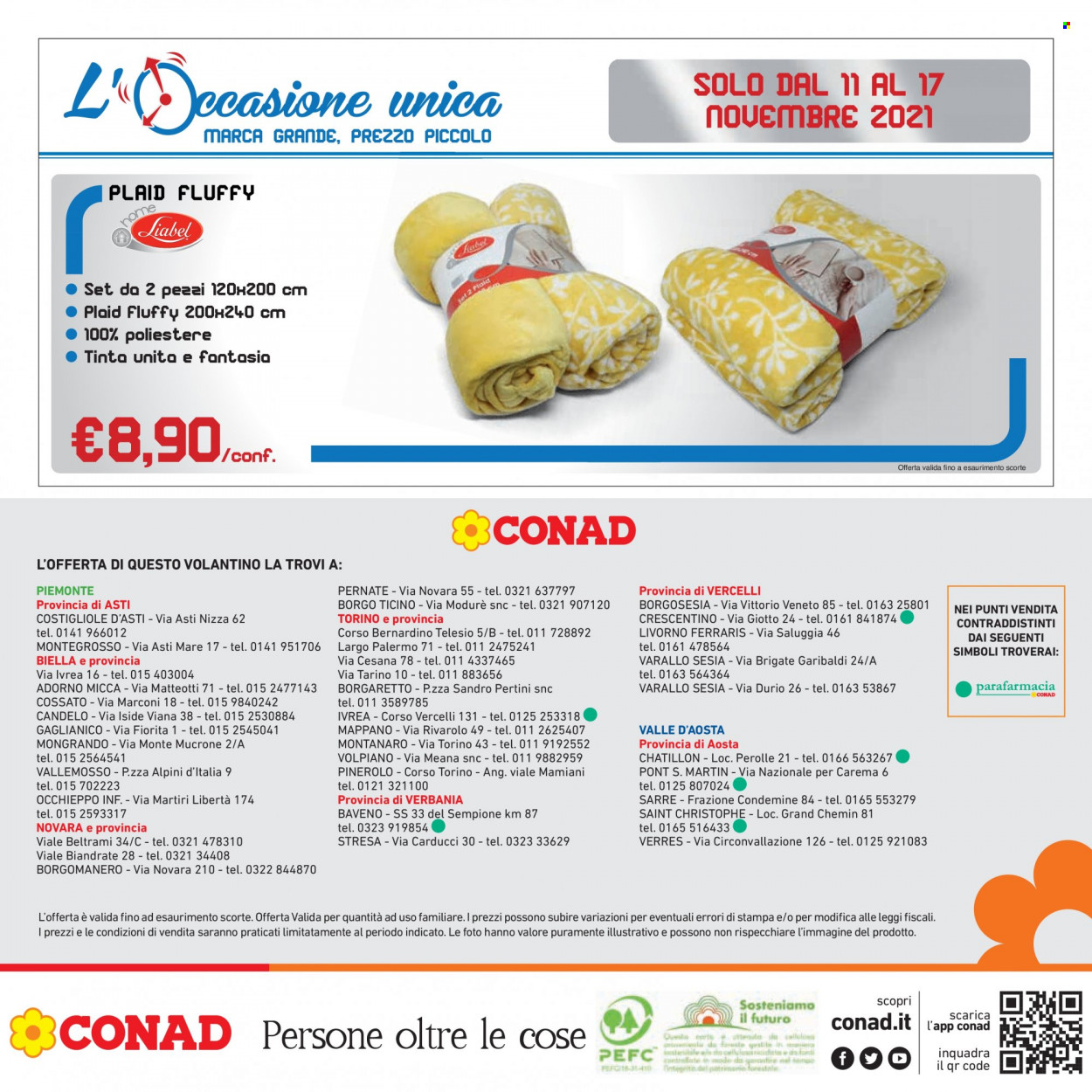 Volantino Conad - 4/11/2021 - 13/11/2021. Pagina 40