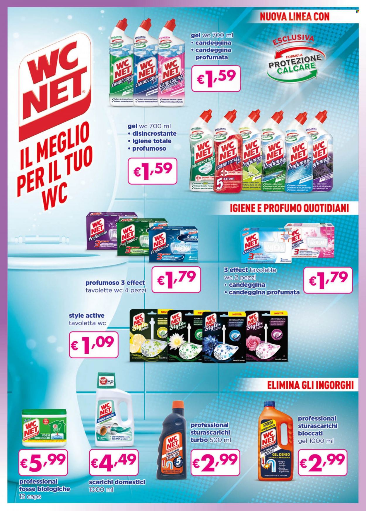 thumbnail - Volantino Acqua & Sapone - 1/11/2021 - 30/11/2021 - Prodotti in offerta - WC Net, detergente WC, tavoletta WC, profumo. Pagina 2.