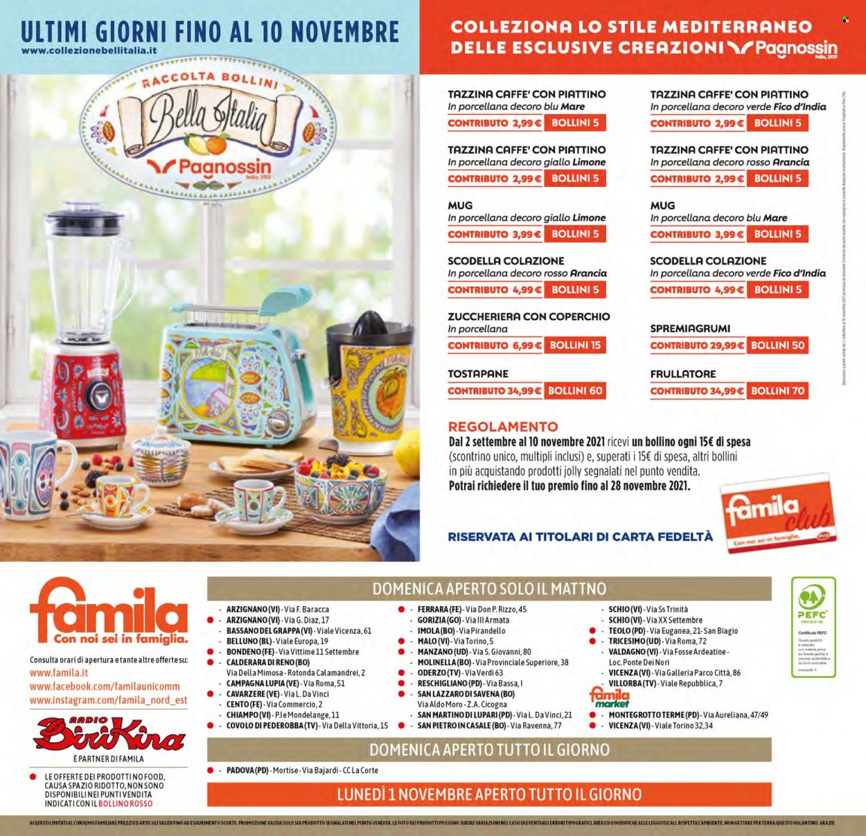 Volantino Famila - 28/10/2021 - 10/11/2021. Pagina 28