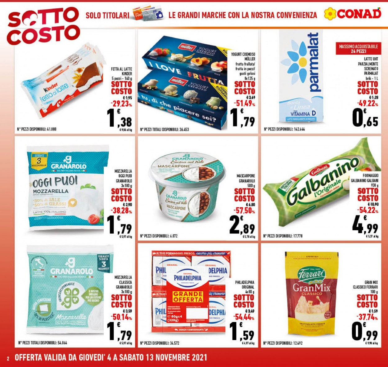Volantino Conad - 4/11/2021 - 13/11/2021. Pagina 2