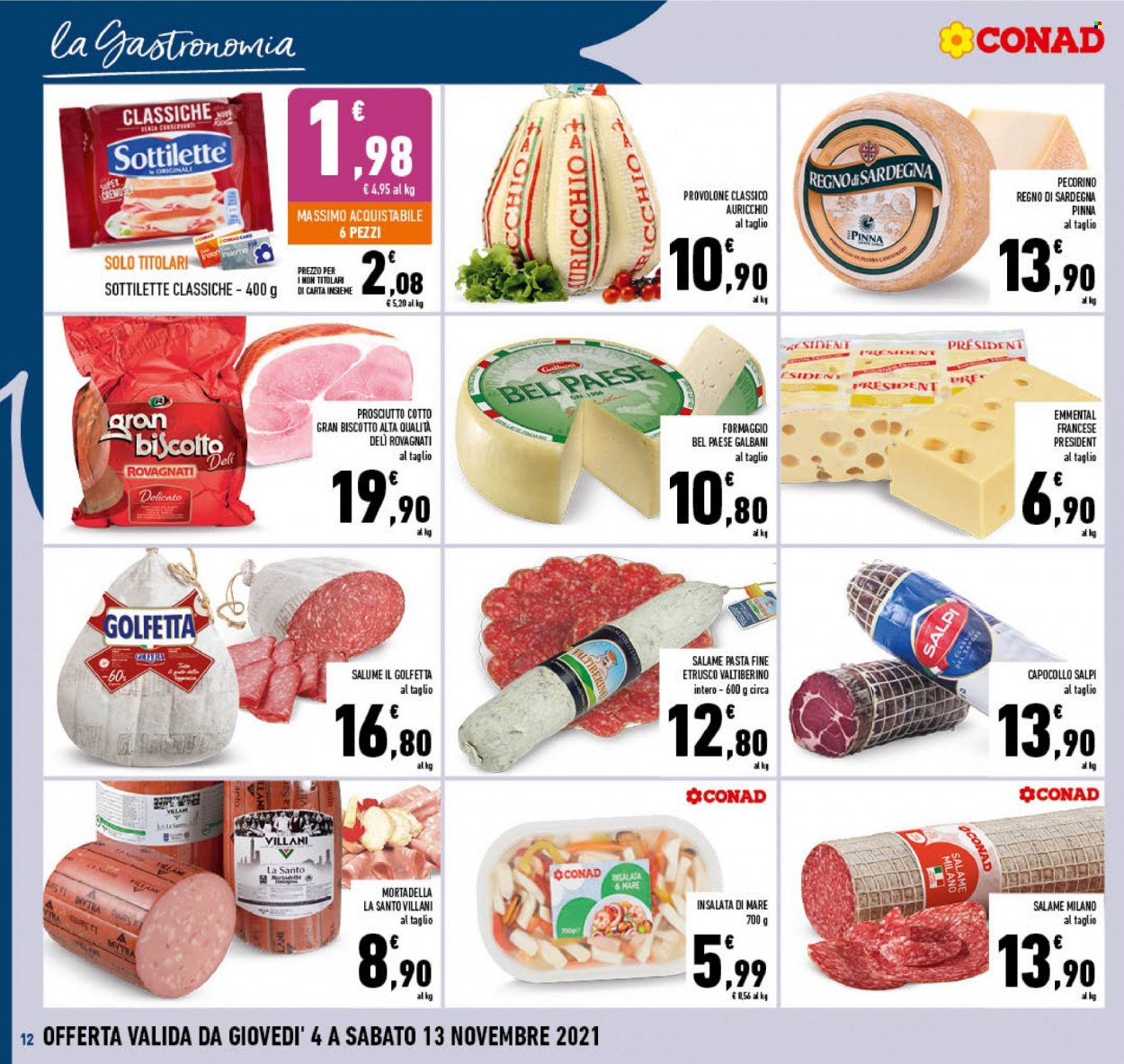 Volantino Conad - 4/11/2021 - 13/11/2021. Pagina 12