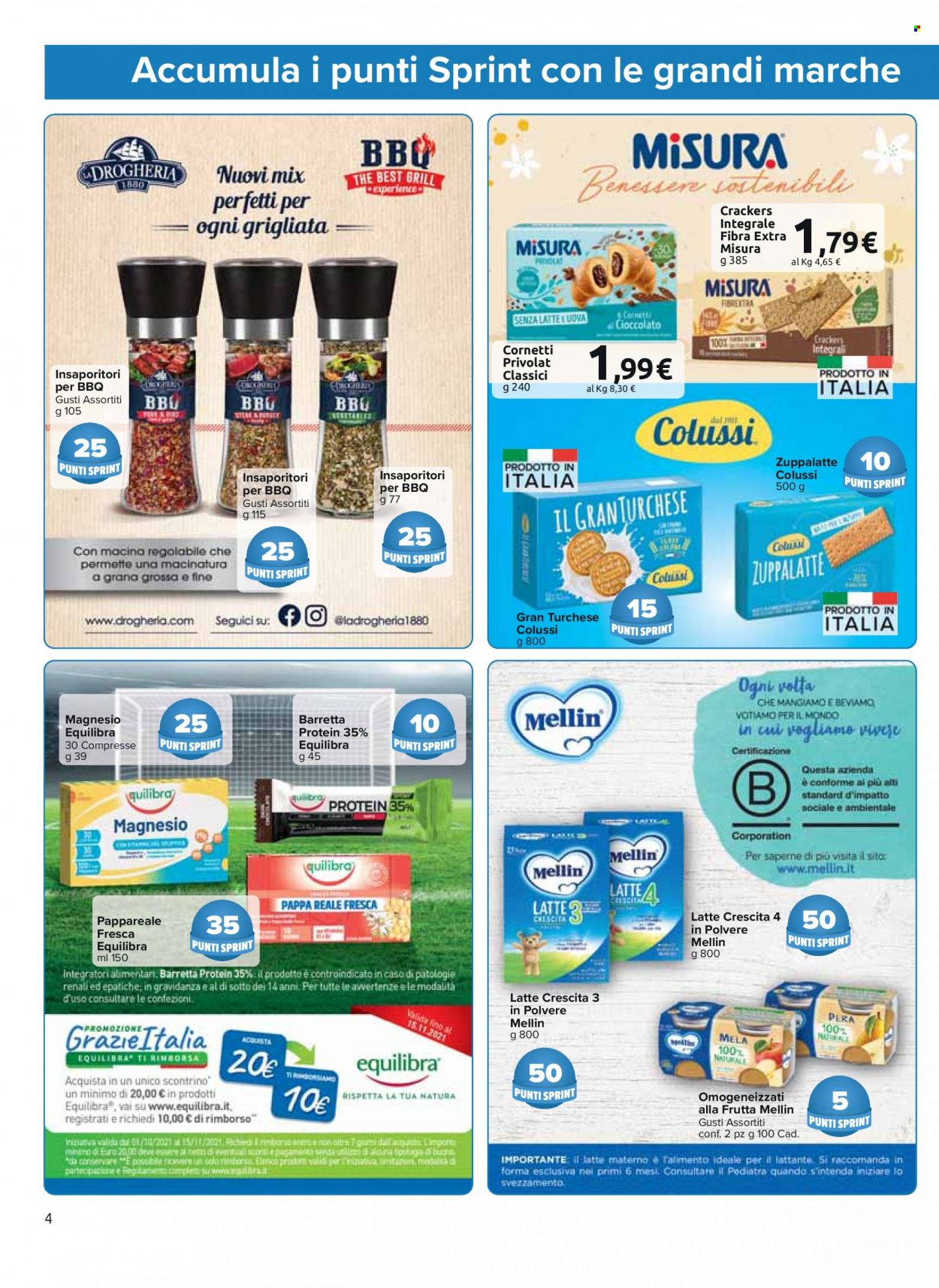 Leták Carrefour - 4.11.2021 - 24.11.2021. Strana 4