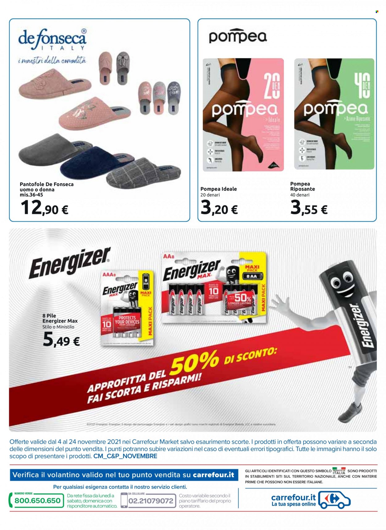 Volantino Carrefour - 4/11/2021 - 24/11/2021. Pagina 12