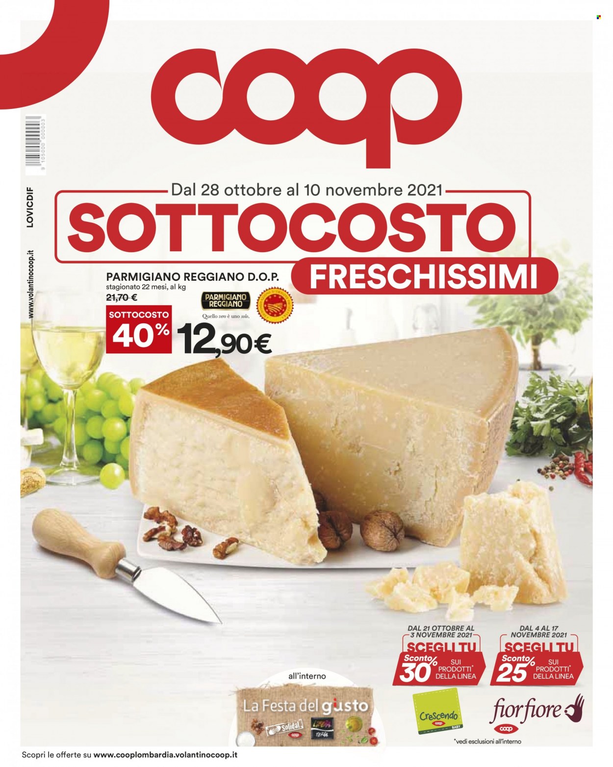 Leták Coop - 28.10.2021 - 10.11.2021. Strana 1