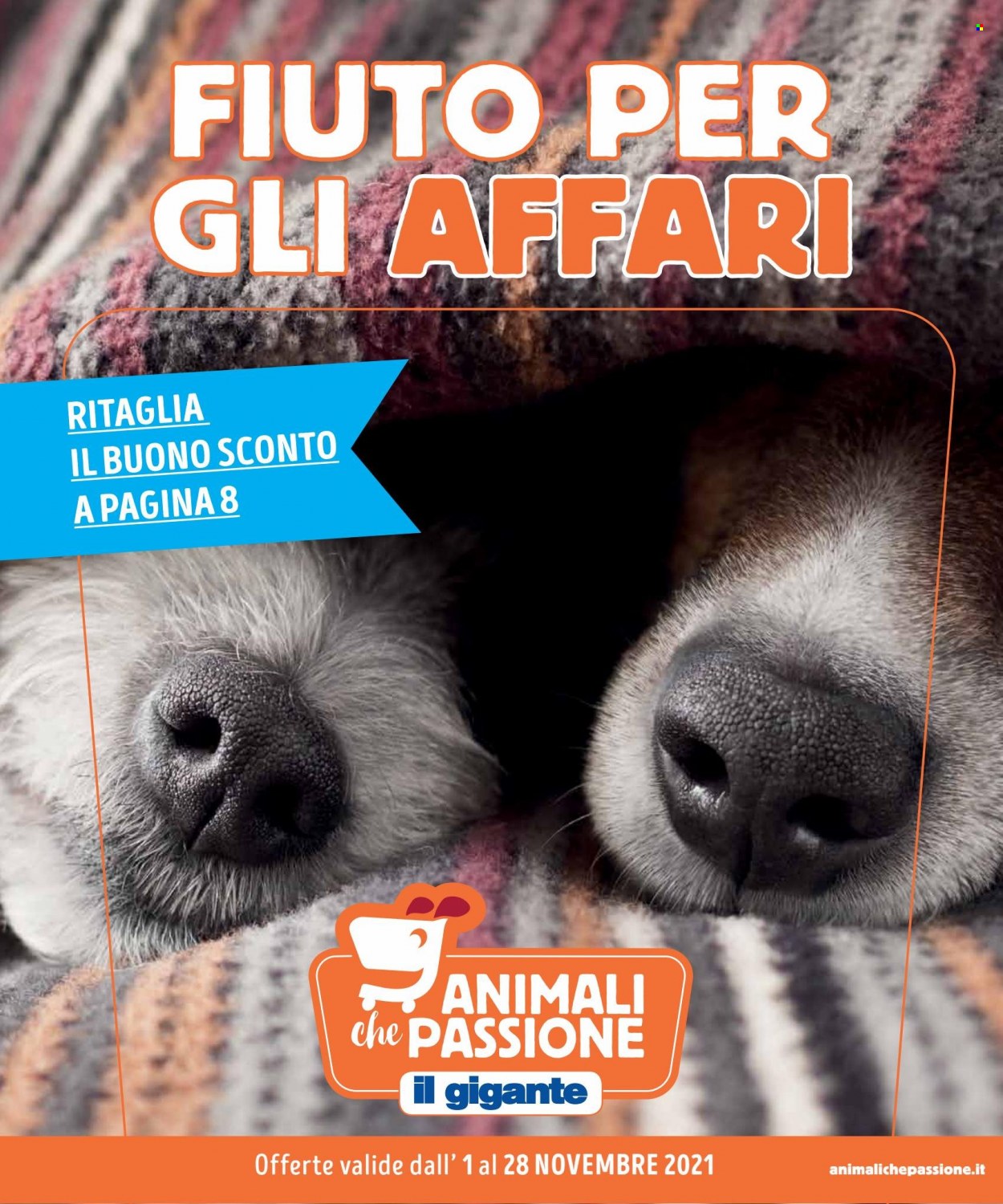 Volantino Il Gigante - 1/11/2021 - 28/11/2021. Pagina 1