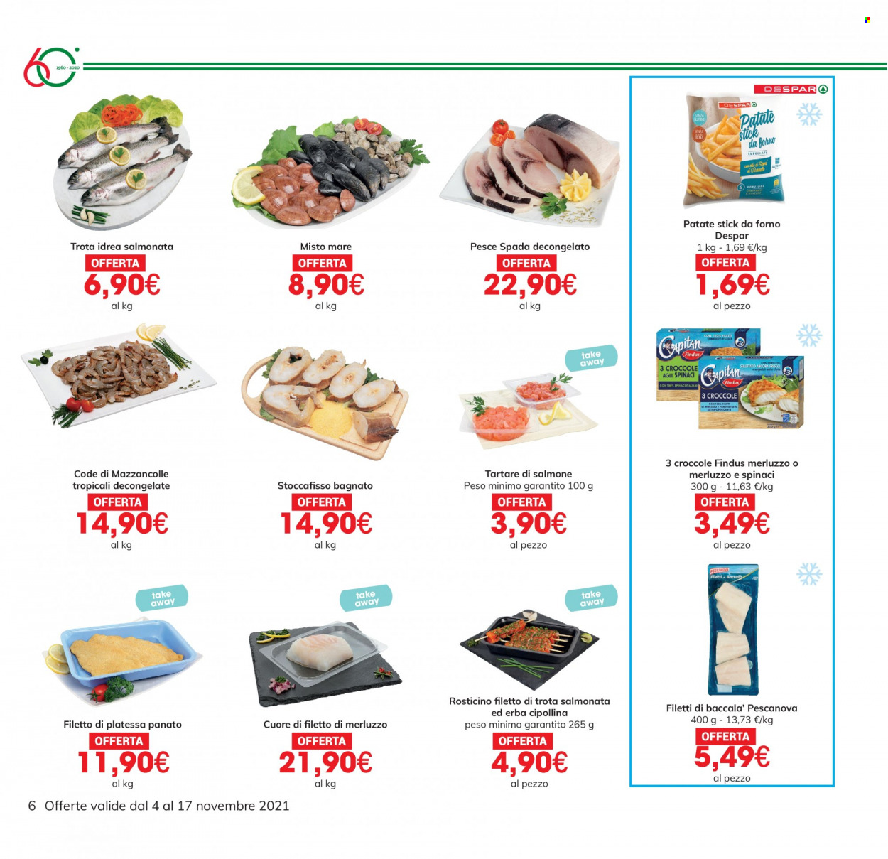 Volantino Eurospar - 4/11/2021 - 17/11/2021. Pagina 6