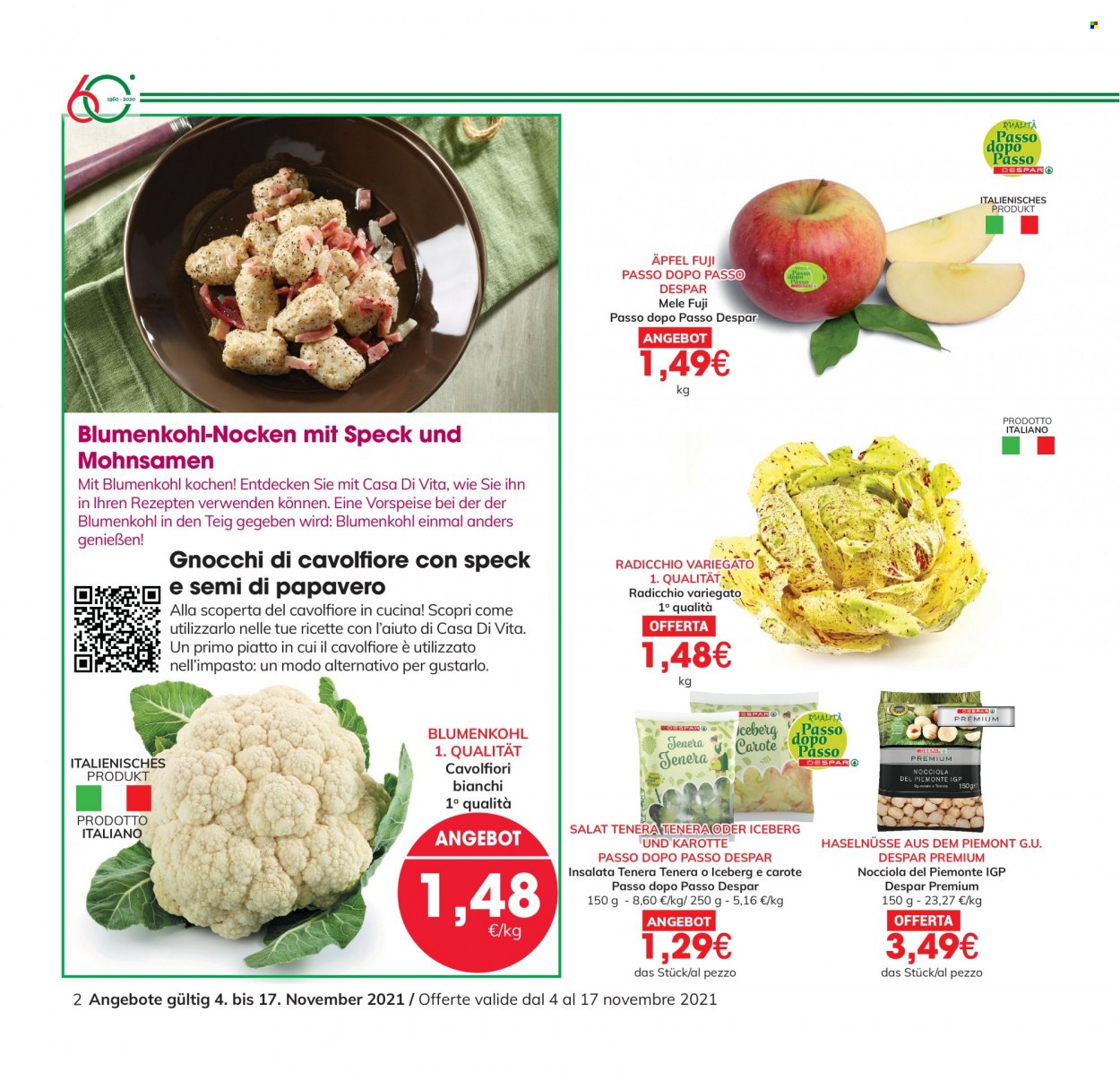 Volantino Eurospar - 4/11/2021 - 17/11/2021. Pagina 2