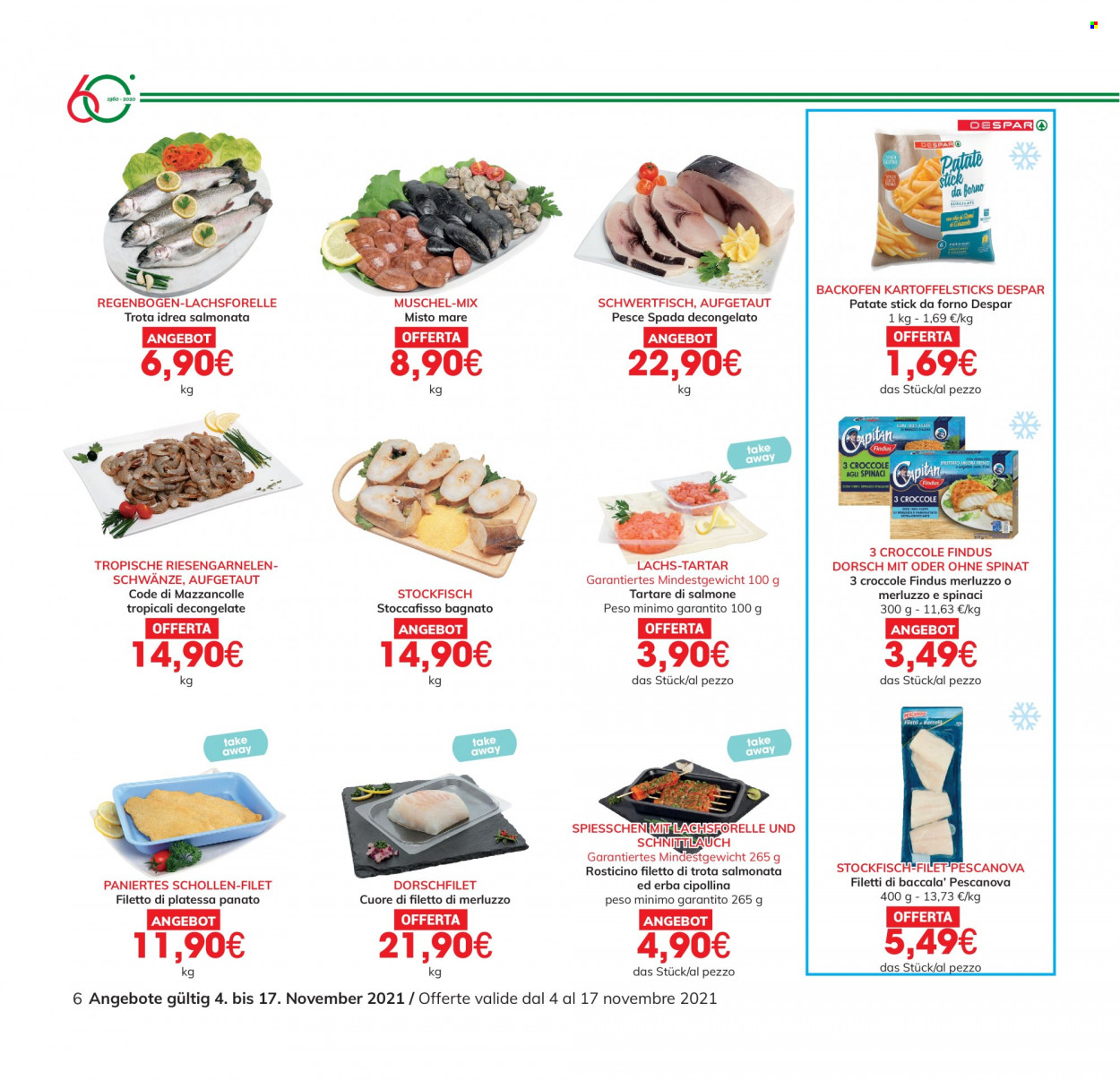 Volantino Eurospar - 4/11/2021 - 17/11/2021. Pagina 6