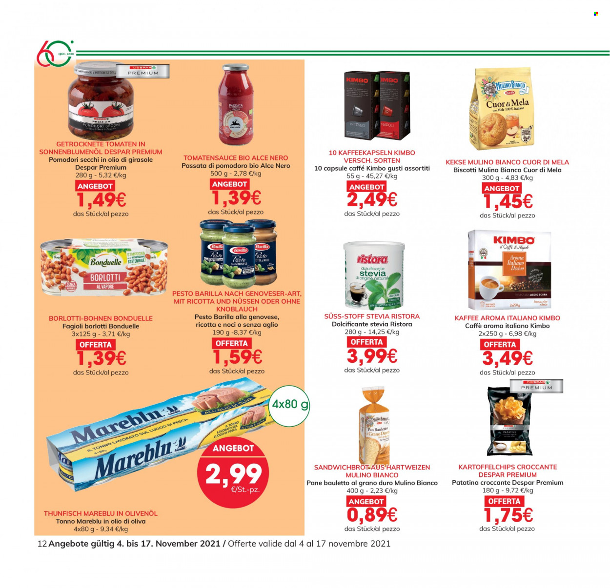 Volantino Eurospar - 4/11/2021 - 17/11/2021. Pagina 12