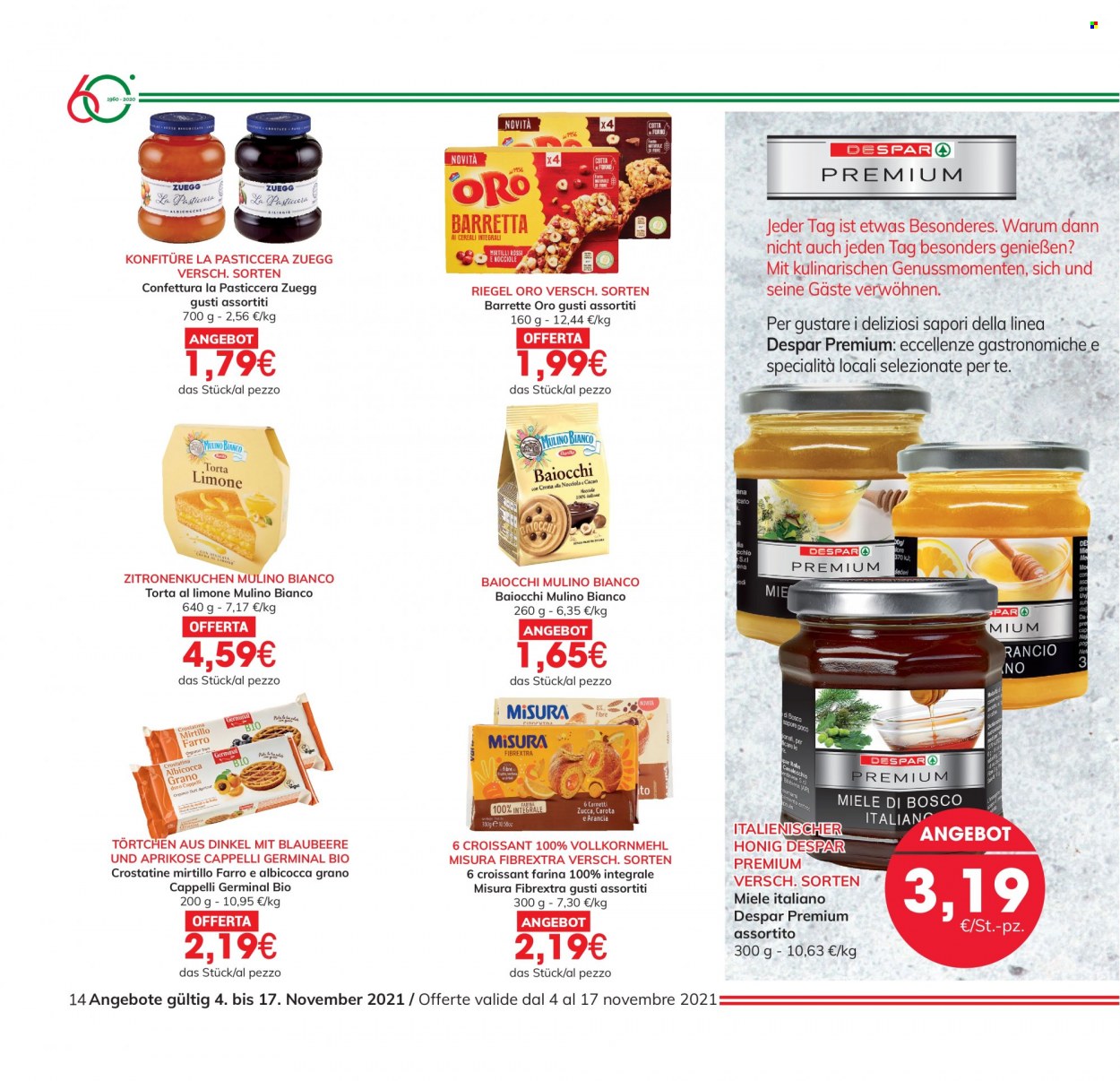 Volantino Eurospar - 4/11/2021 - 17/11/2021. Pagina 14