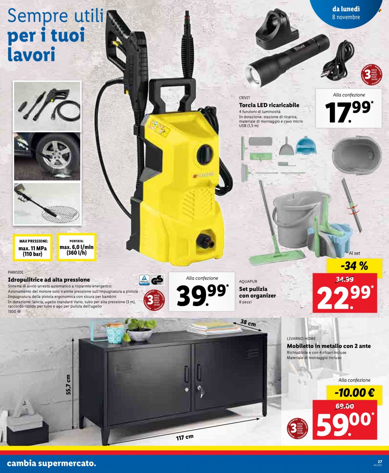 Volantino Lidl - 8/11/2021 - 14/11/2021. Pagina 27