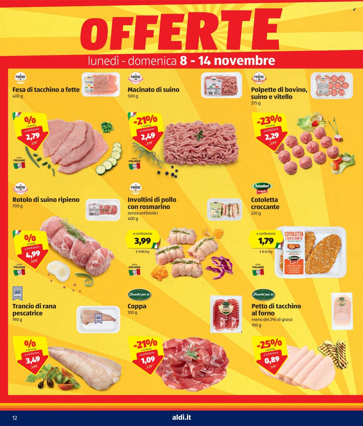 Volantino Aldi - 8/11/2021 - 14/11/2021. Pagina 12