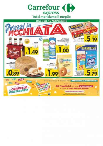 Volantino Carrefour - 3/11/2021 - 15/11/2021.