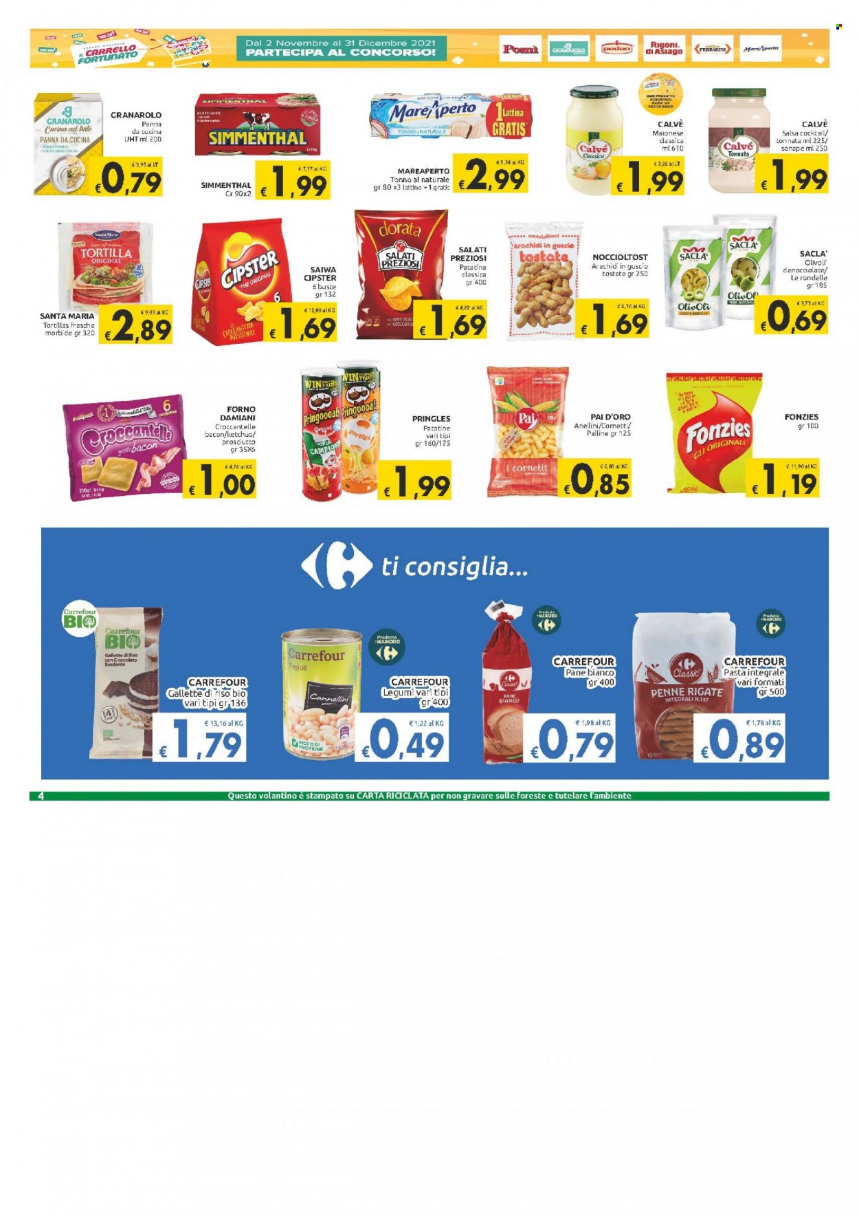 Volantino Carrefour - 3/11/2021 - 15/11/2021. Pagina 4