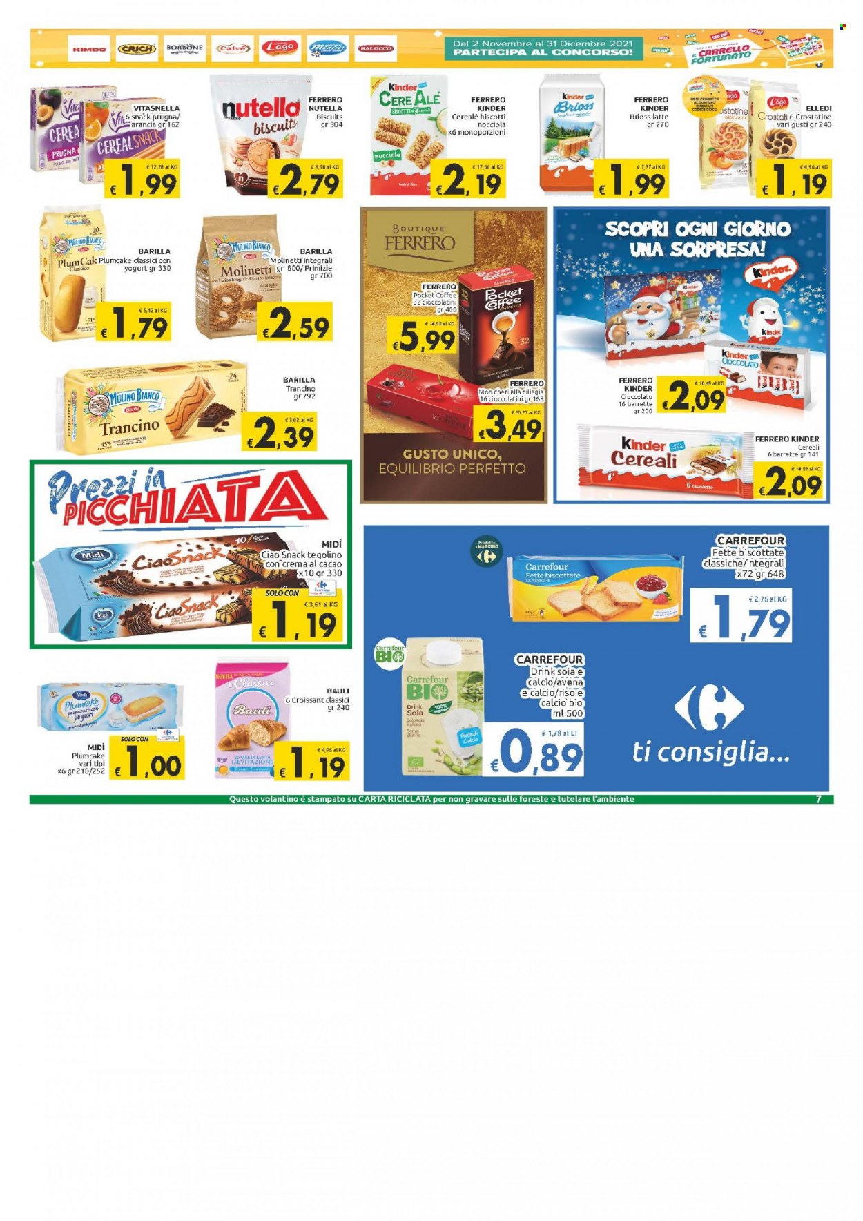 Volantino Carrefour - 3/11/2021 - 15/11/2021. Pagina 7