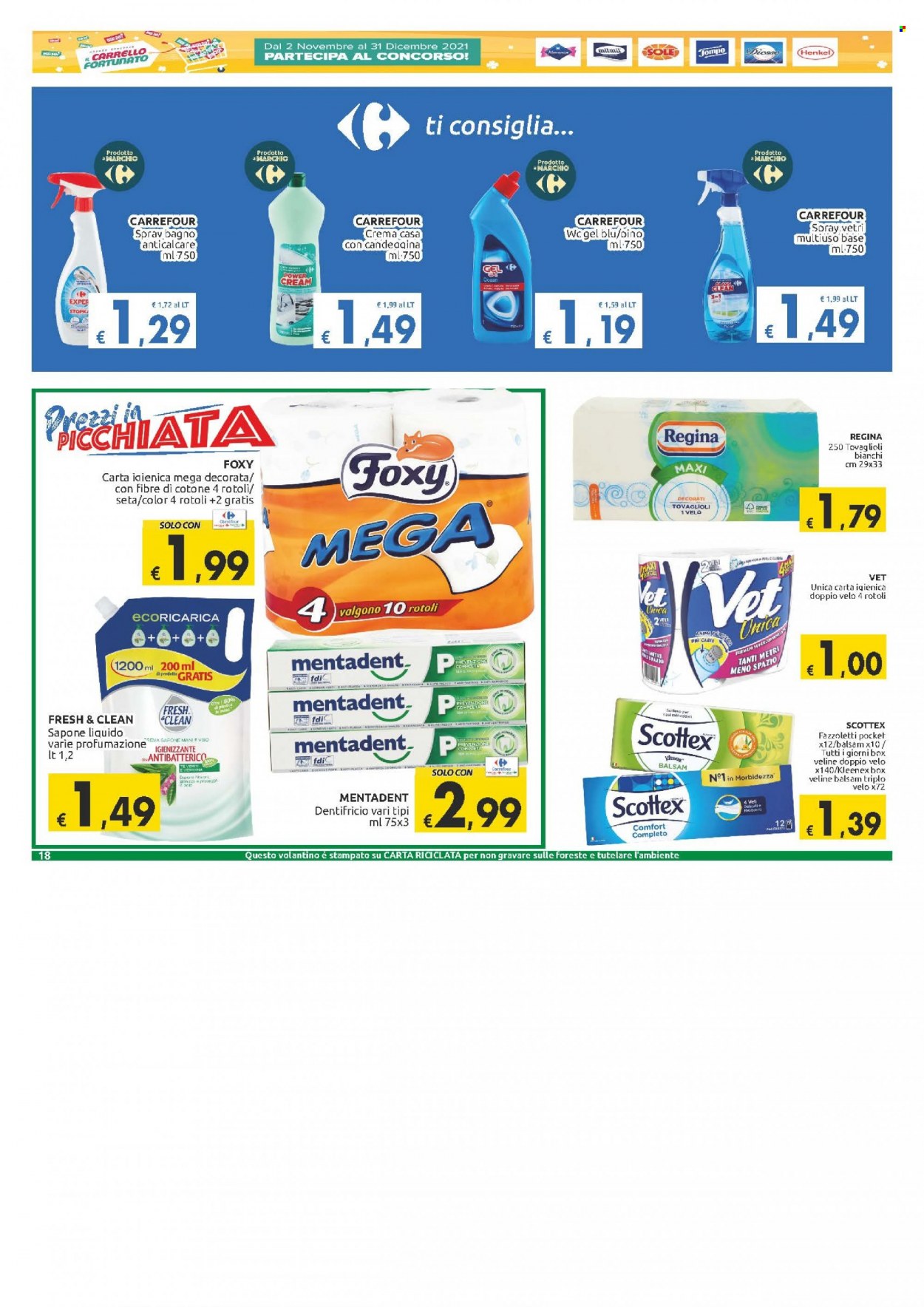 Volantino Carrefour - 3/11/2021 - 15/11/2021. Pagina 18