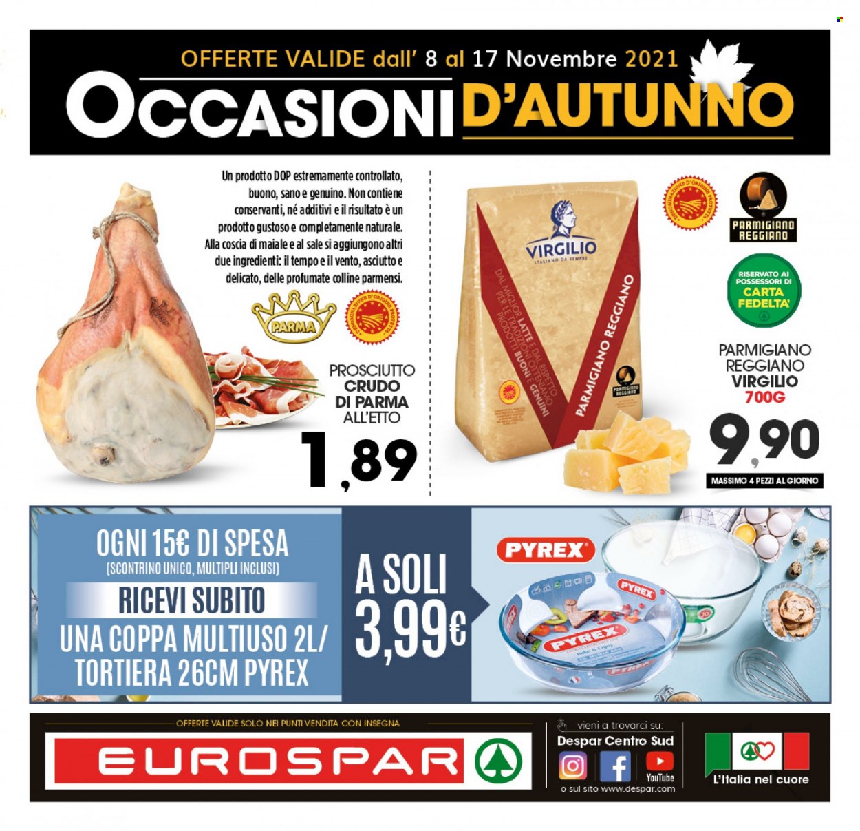 Volantino Eurospar - 8/11/2021 - 17/11/2021. Pagina 5