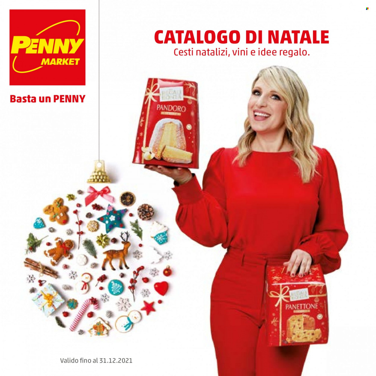 thumbnail - Volantino Penny Market - 9/11/2021 - 31/12/2021 - Prodotti in offerta - pandoro, panettone. Pagina 1.